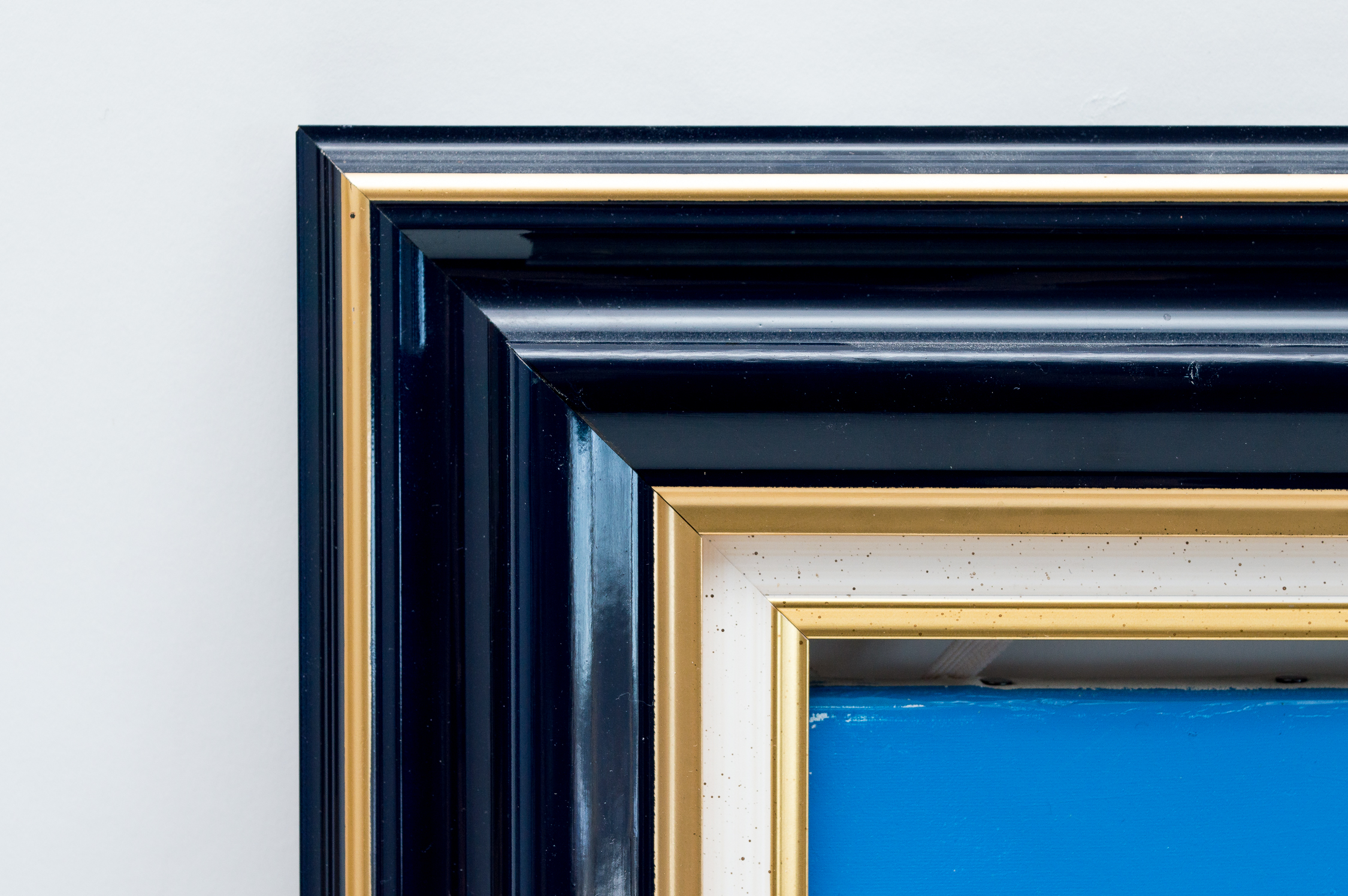 Three Acrylic Paintings on Canvas by Victor Bassi, Isabelle Del Moral, and Megly