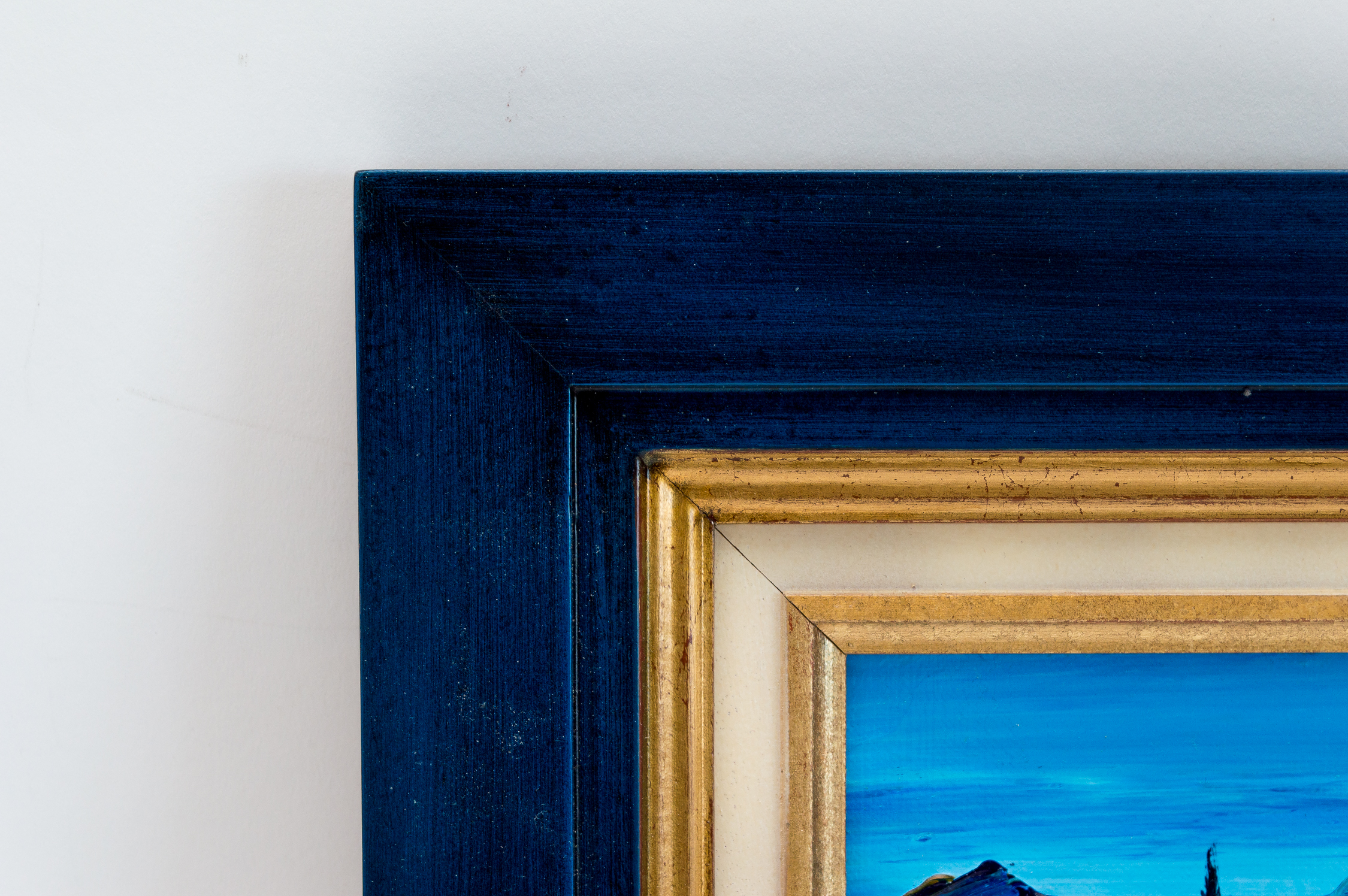 Three Acrylic Paintings on Canvas by Victor Bassi, Isabelle Del Moral, and Megly