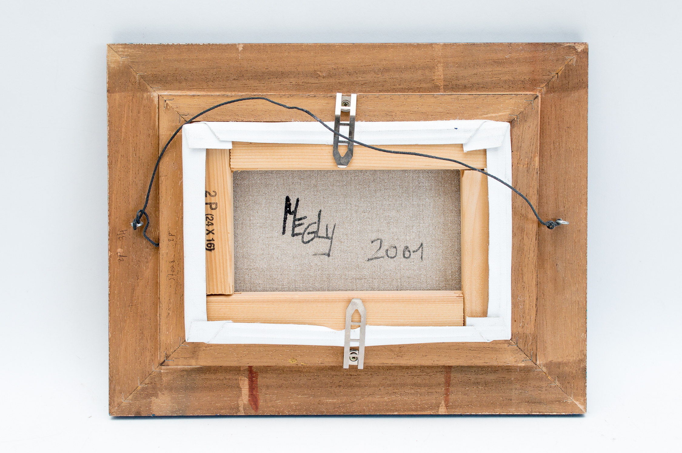 Three Acrylic Paintings on Canvas by Victor Bassi, Isabelle Del Moral, and Megly