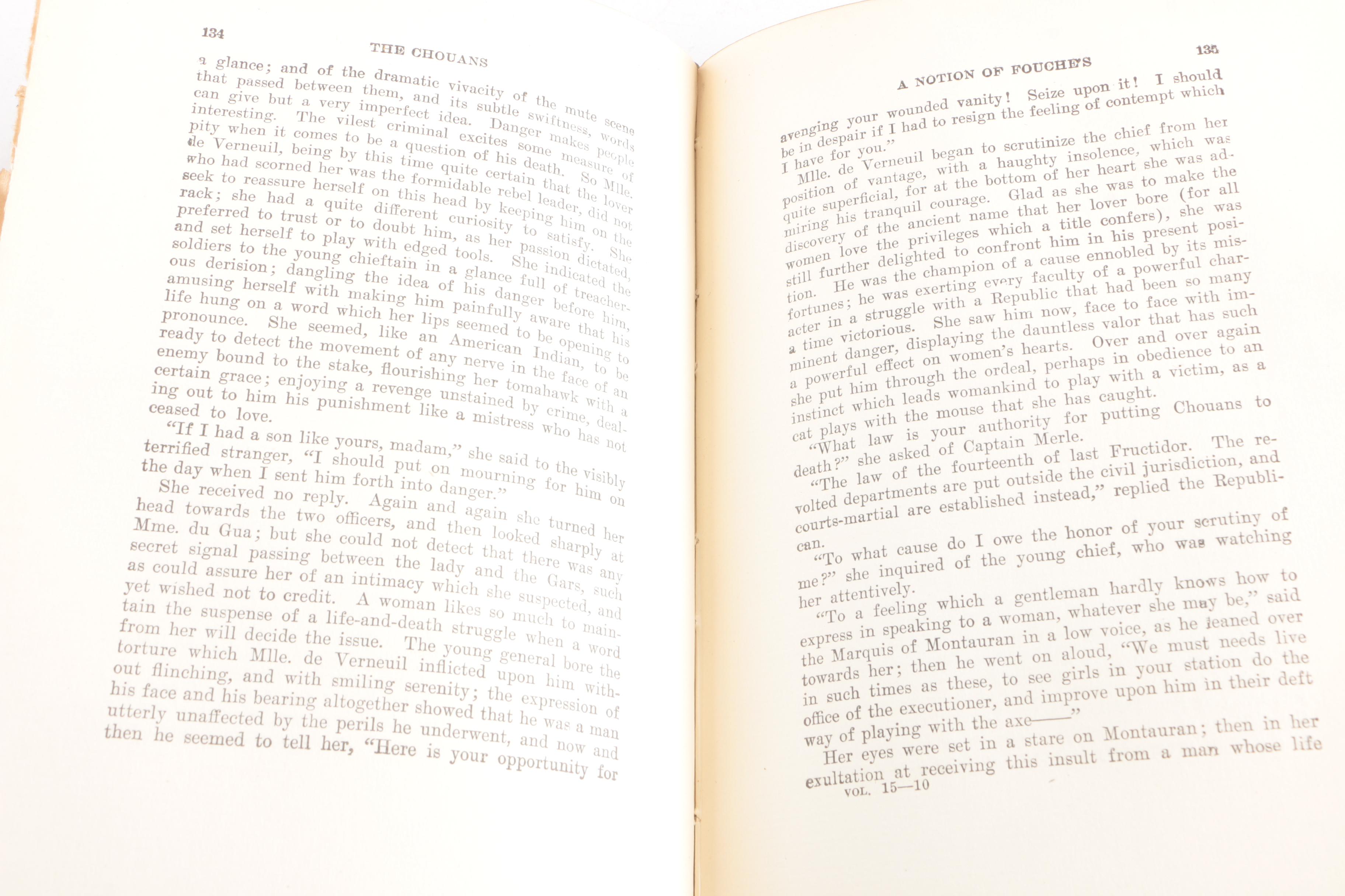 1901 "The Works of Honoré de Balzac" in Twenty-Two Volumes