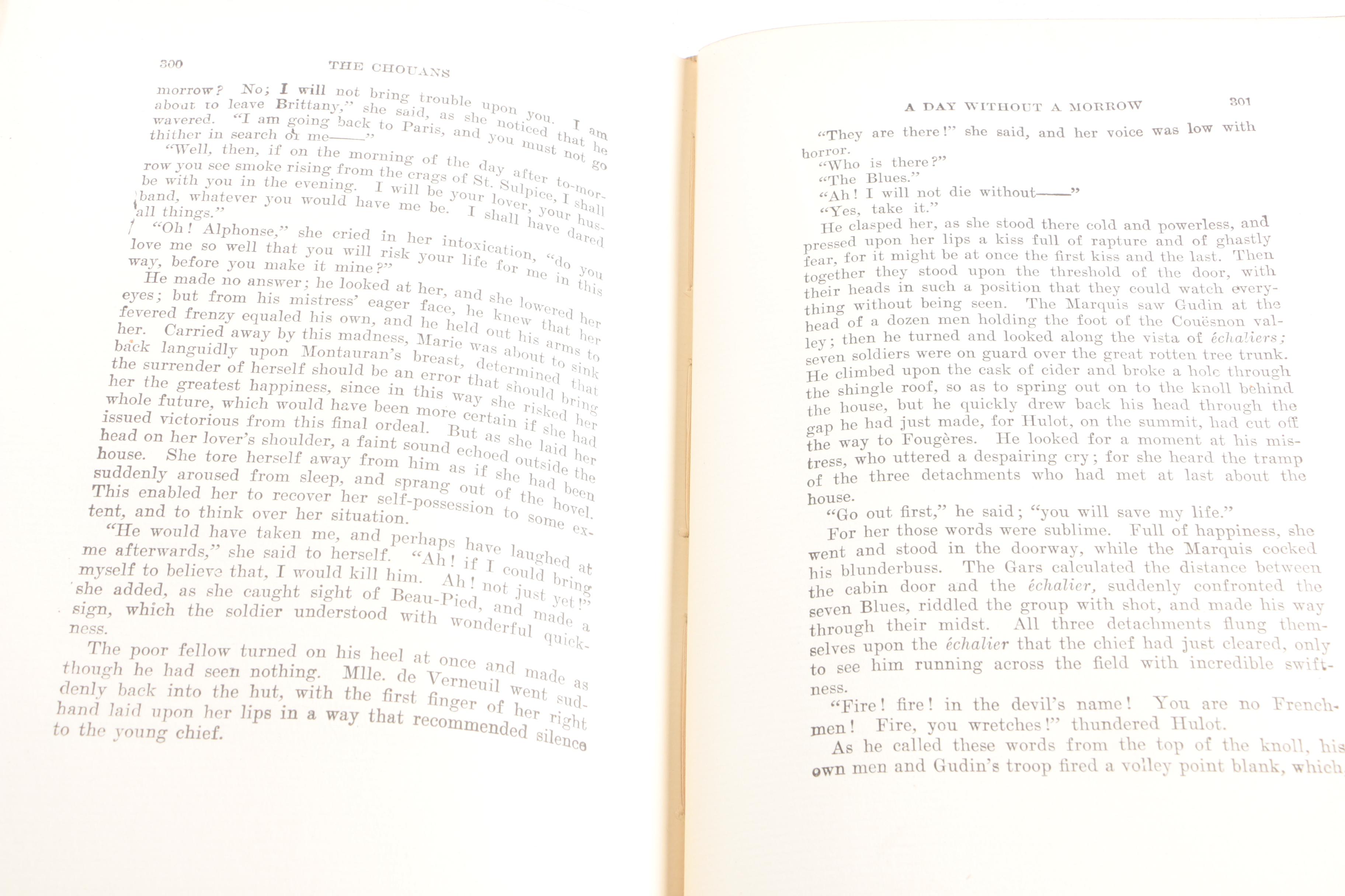 1901 "The Works of Honoré de Balzac" in Twenty-Two Volumes