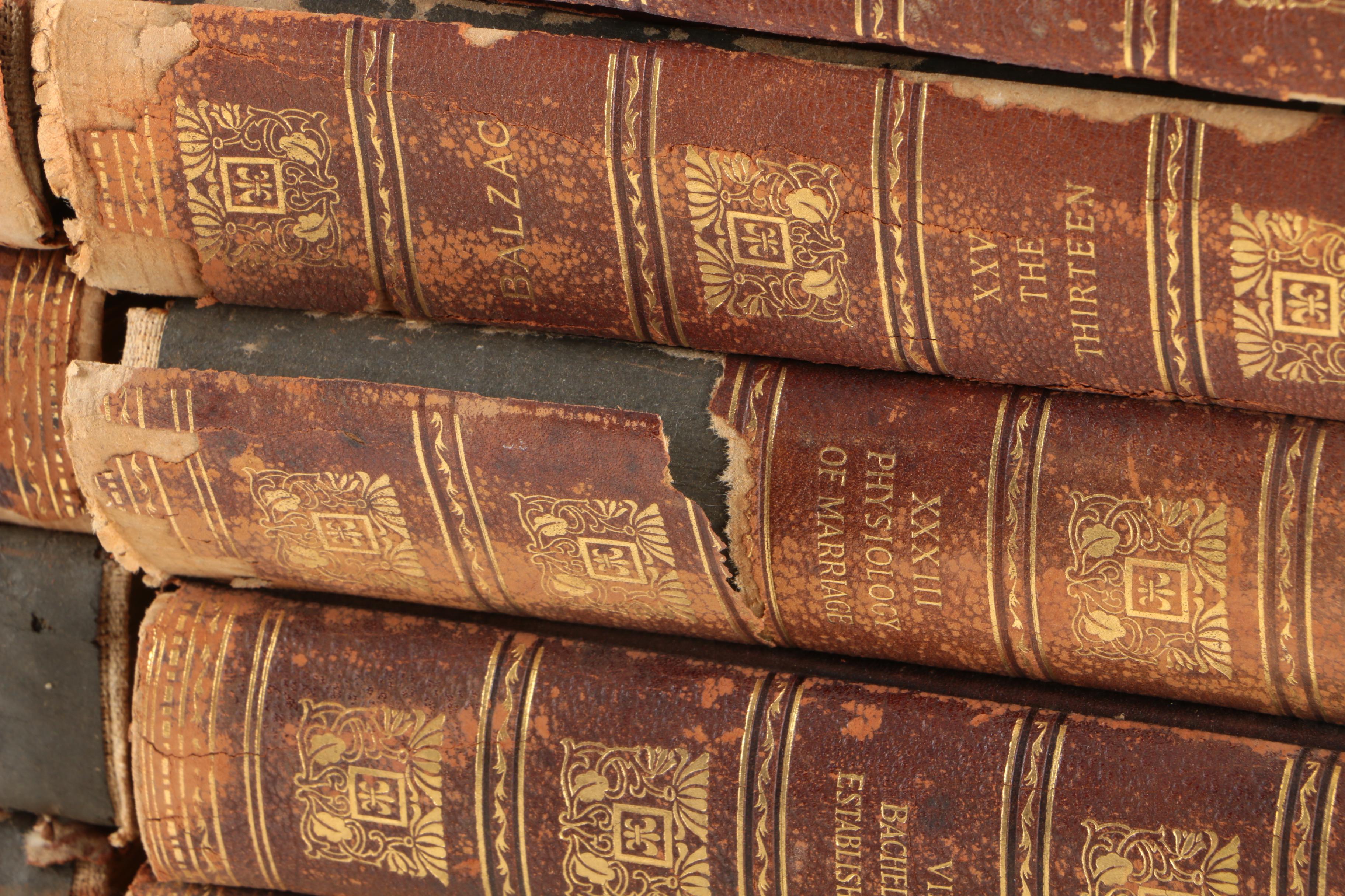 1901 "The Works of Honoré de Balzac" in Twenty-Two Volumes