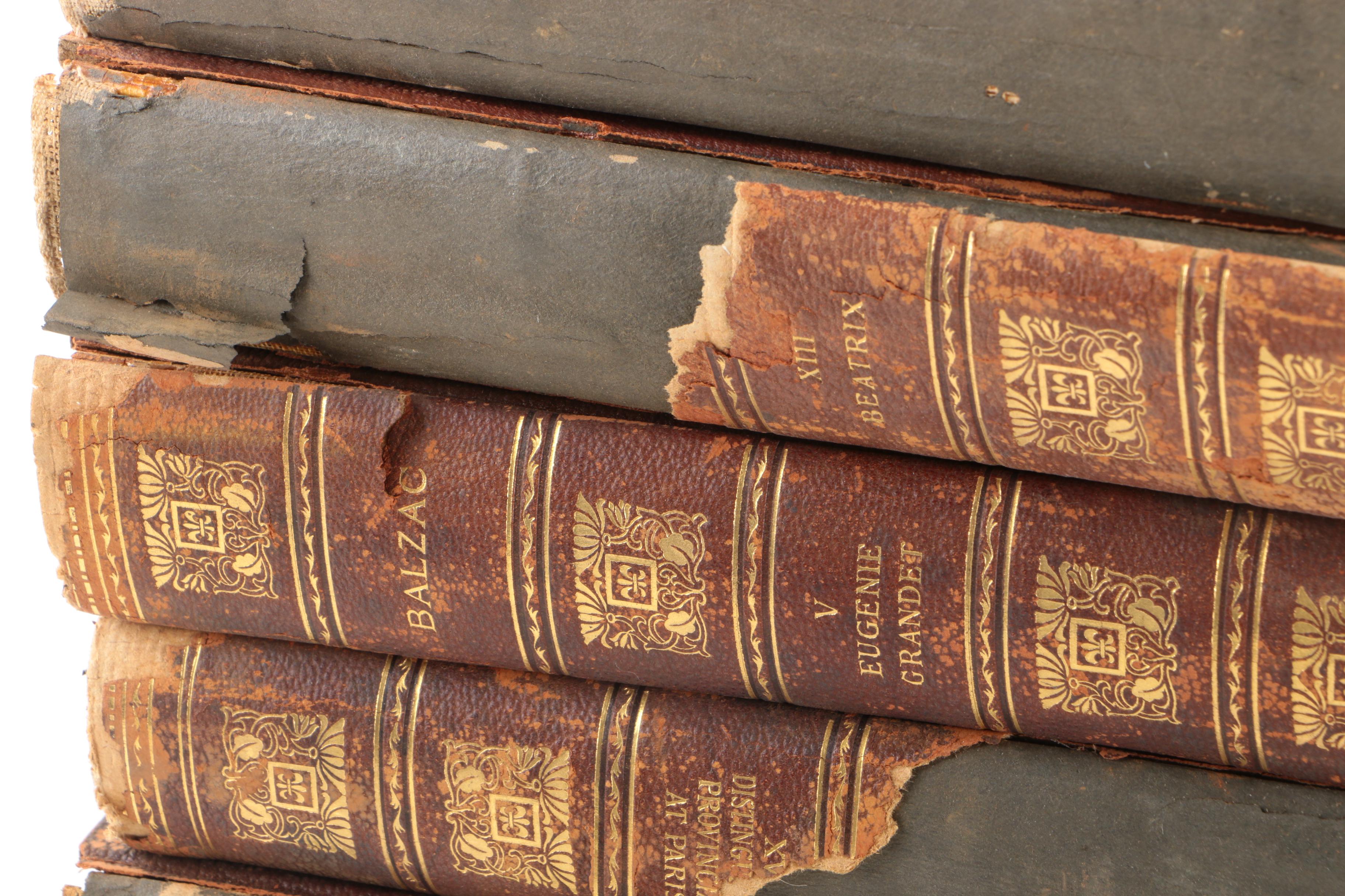 1901 "The Works of Honoré de Balzac" in Twenty-Two Volumes