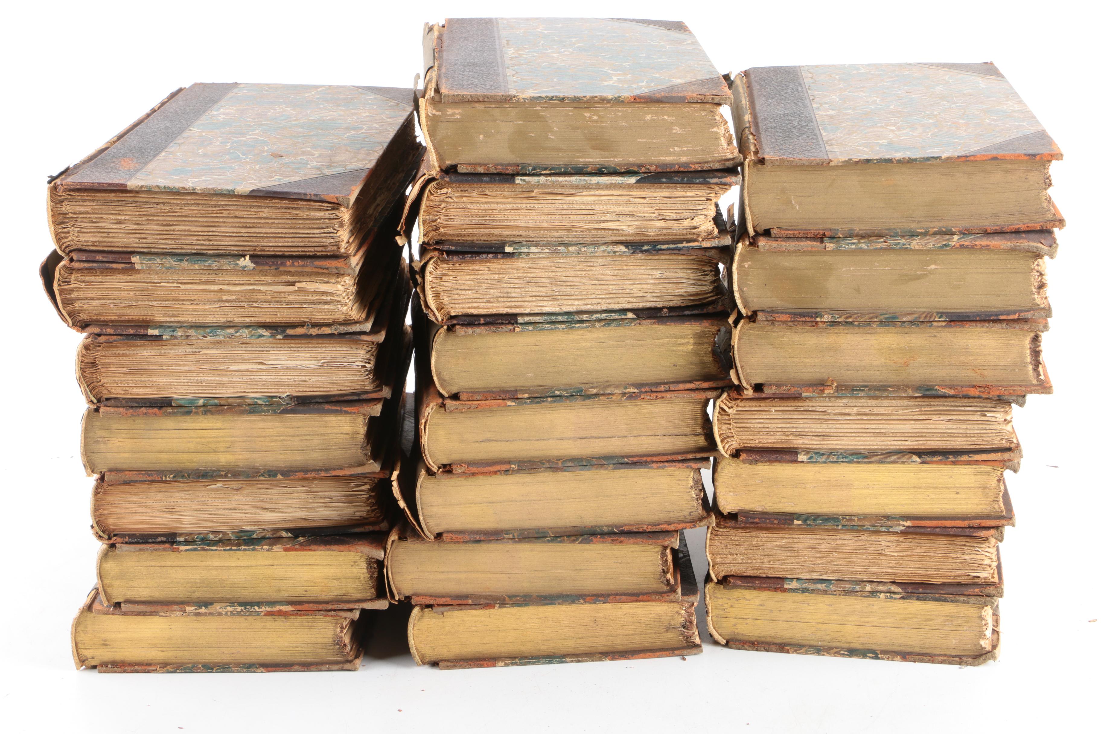 1901 "The Works of Honoré de Balzac" in Twenty-Two Volumes