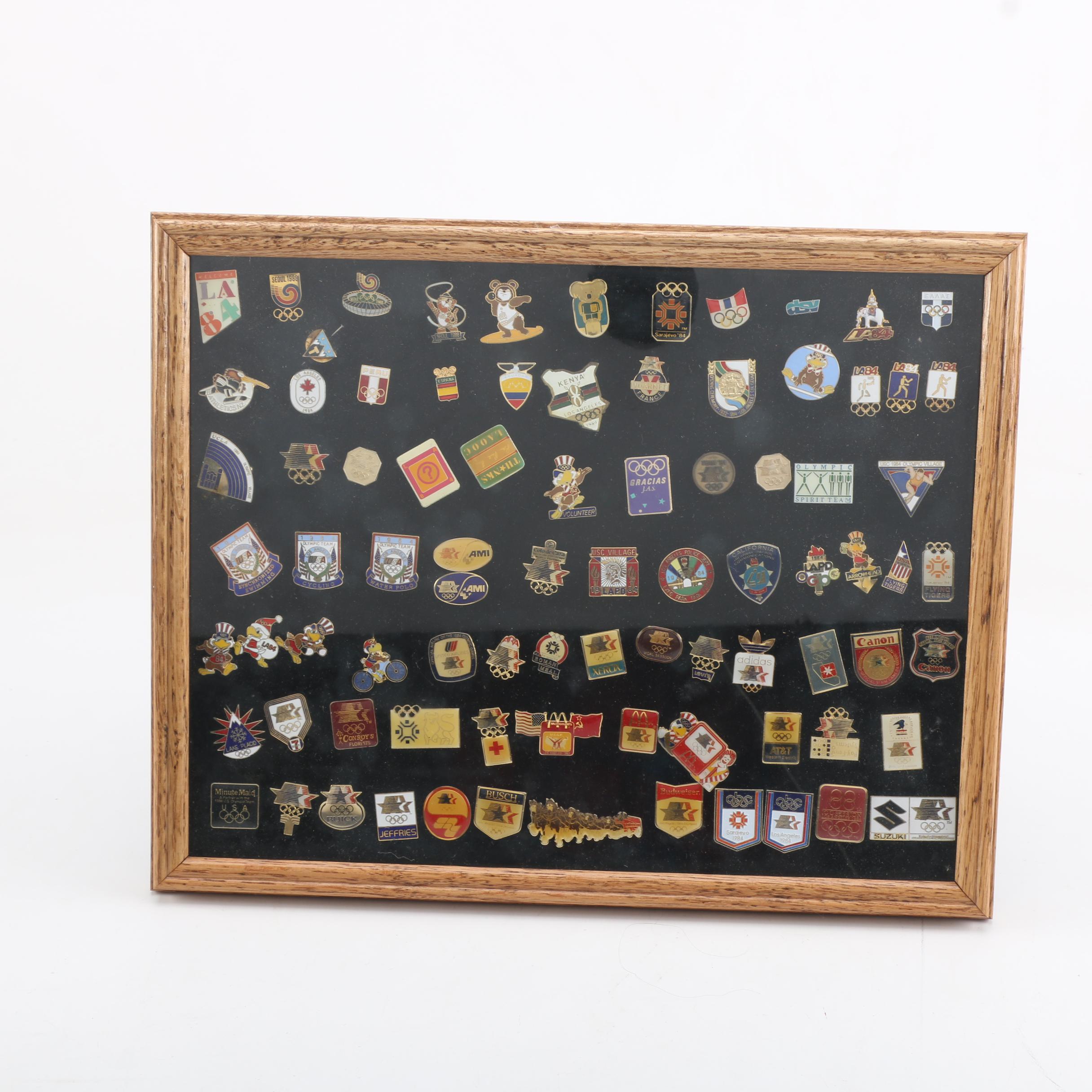 1984 Olympic Pin Collection