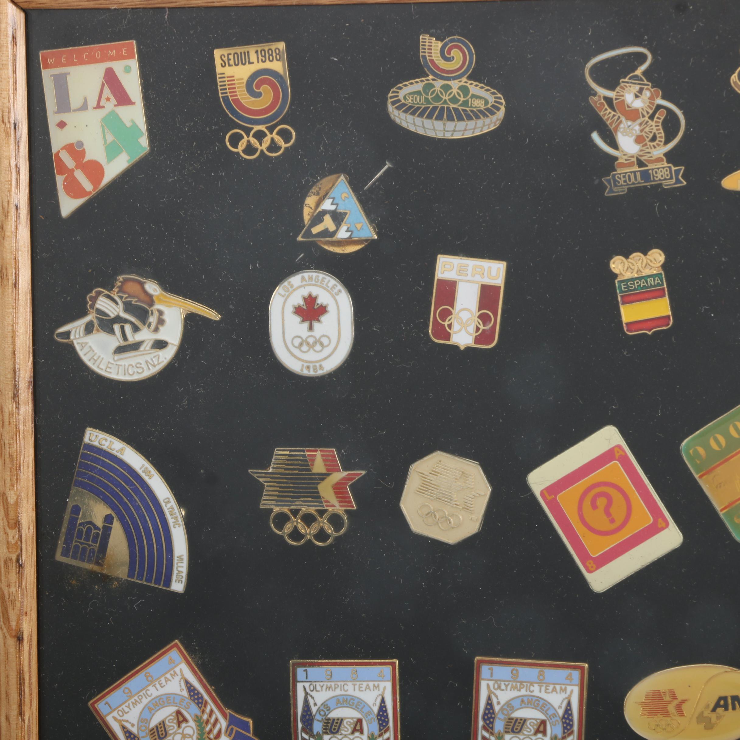 1984 Olympic Pin Collection
