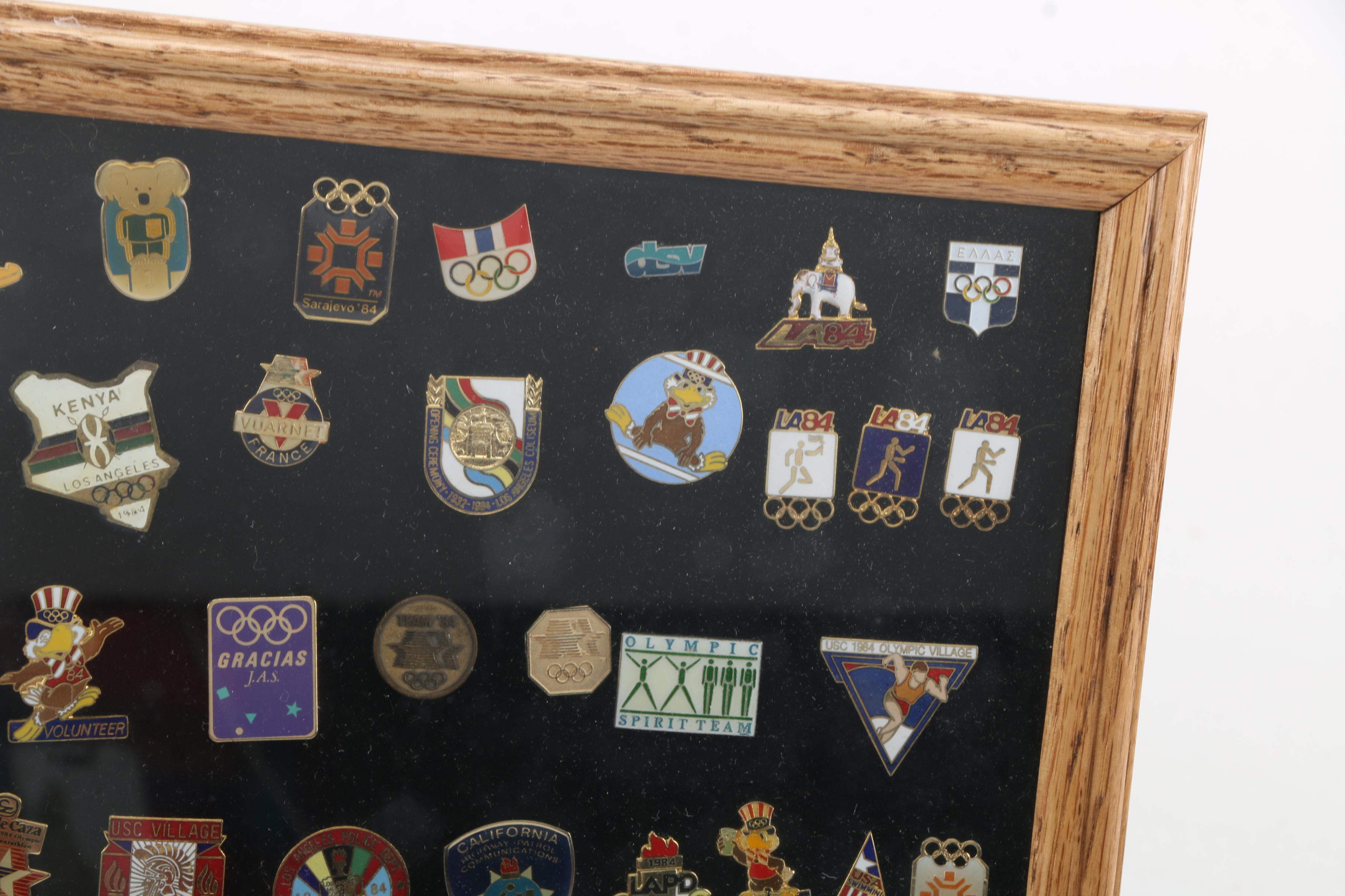 1984 Olympic Pin Collection