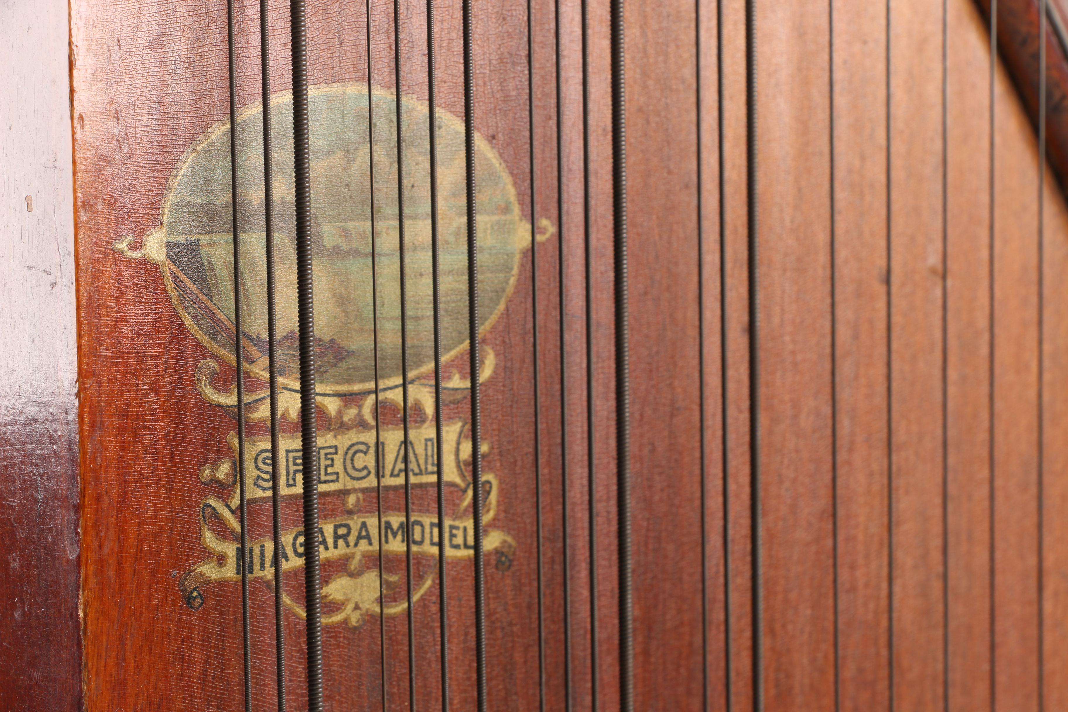 Antique "Special Niagara Model" Oscar Schmidt Chickering Harp