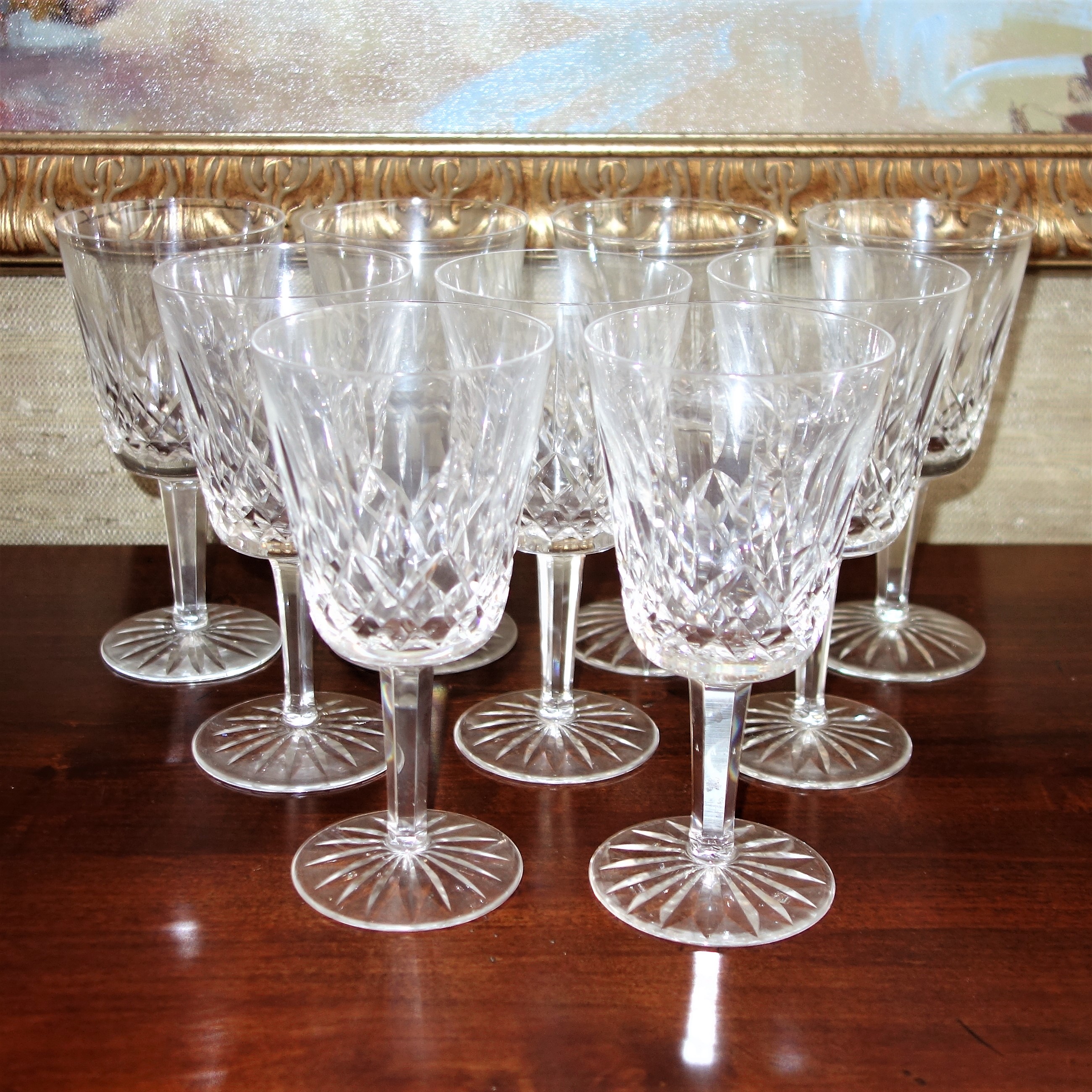 Waterford Crystal "Lismore" Water Goblets
