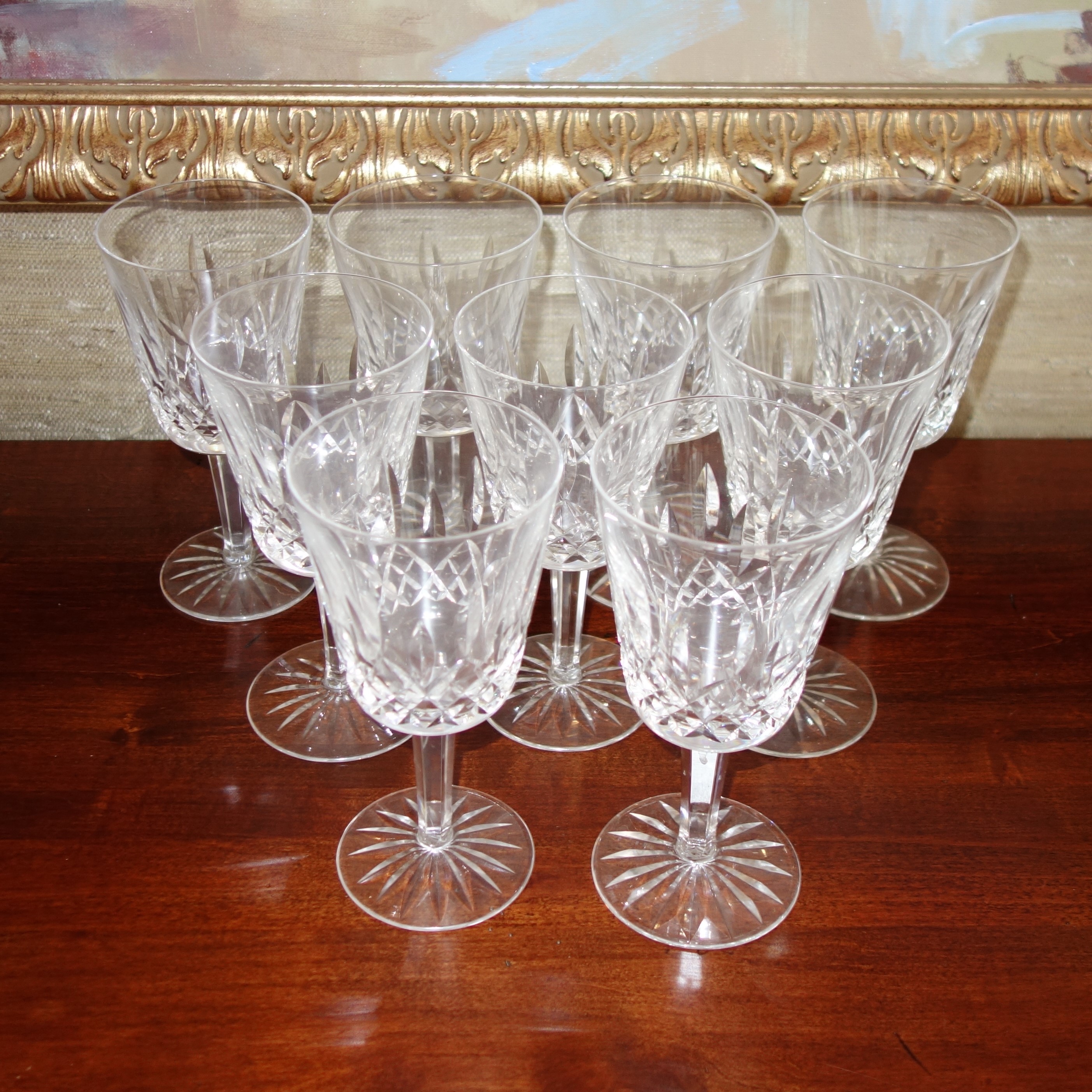 Waterford Crystal "Lismore" Water Goblets