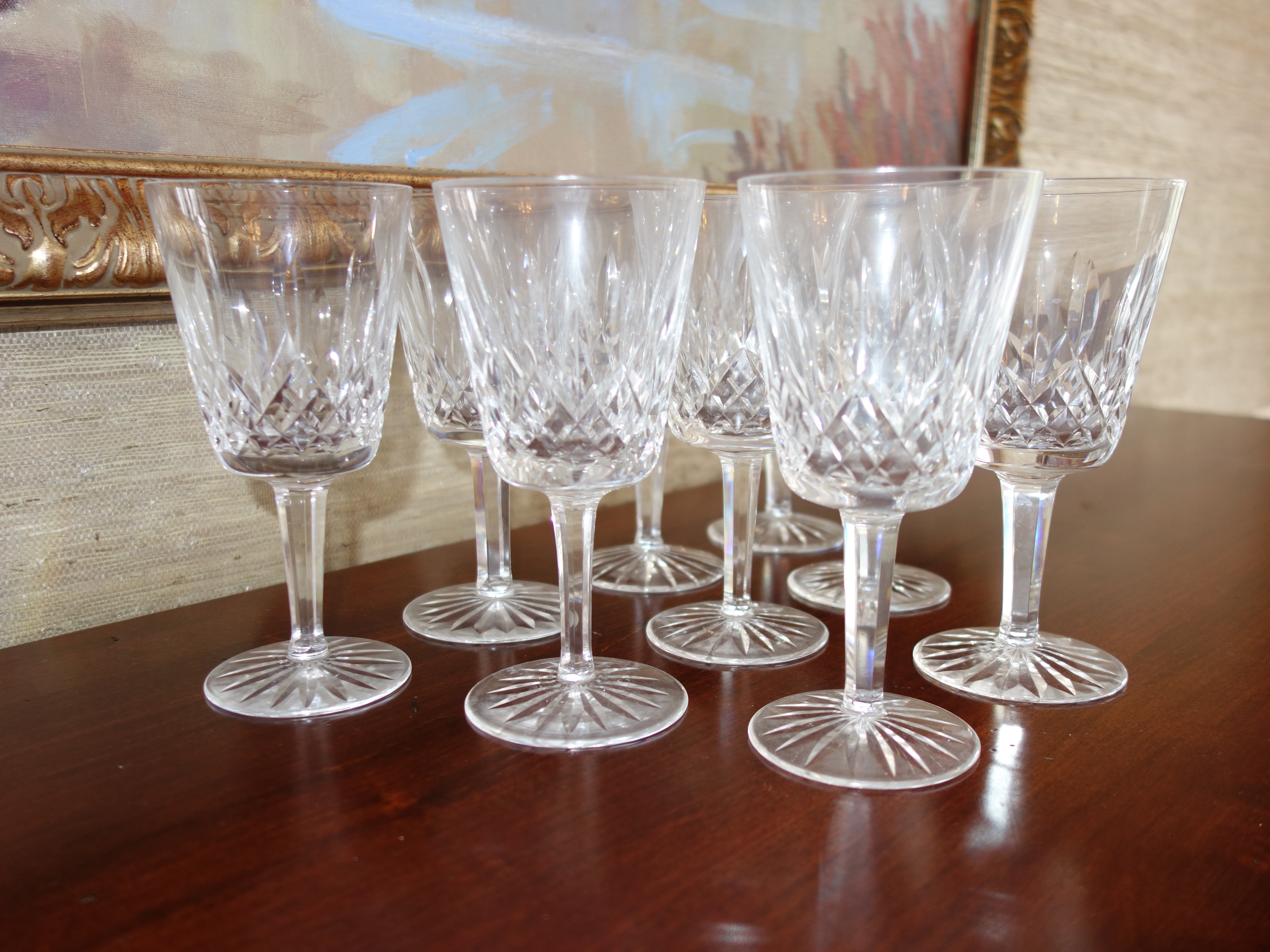 Waterford Crystal "Lismore" Water Goblets