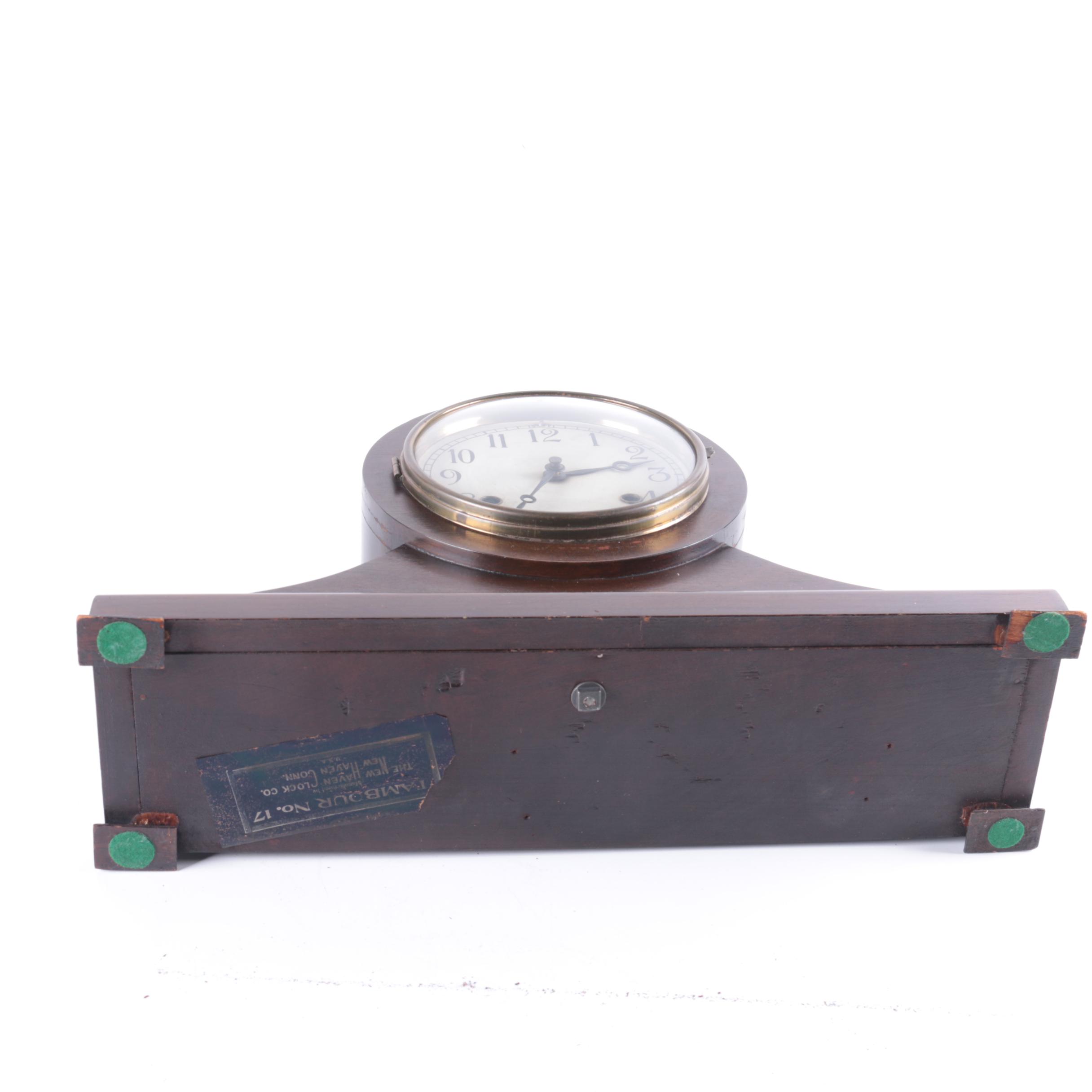 New Haven Clock Co. Mantel Clock