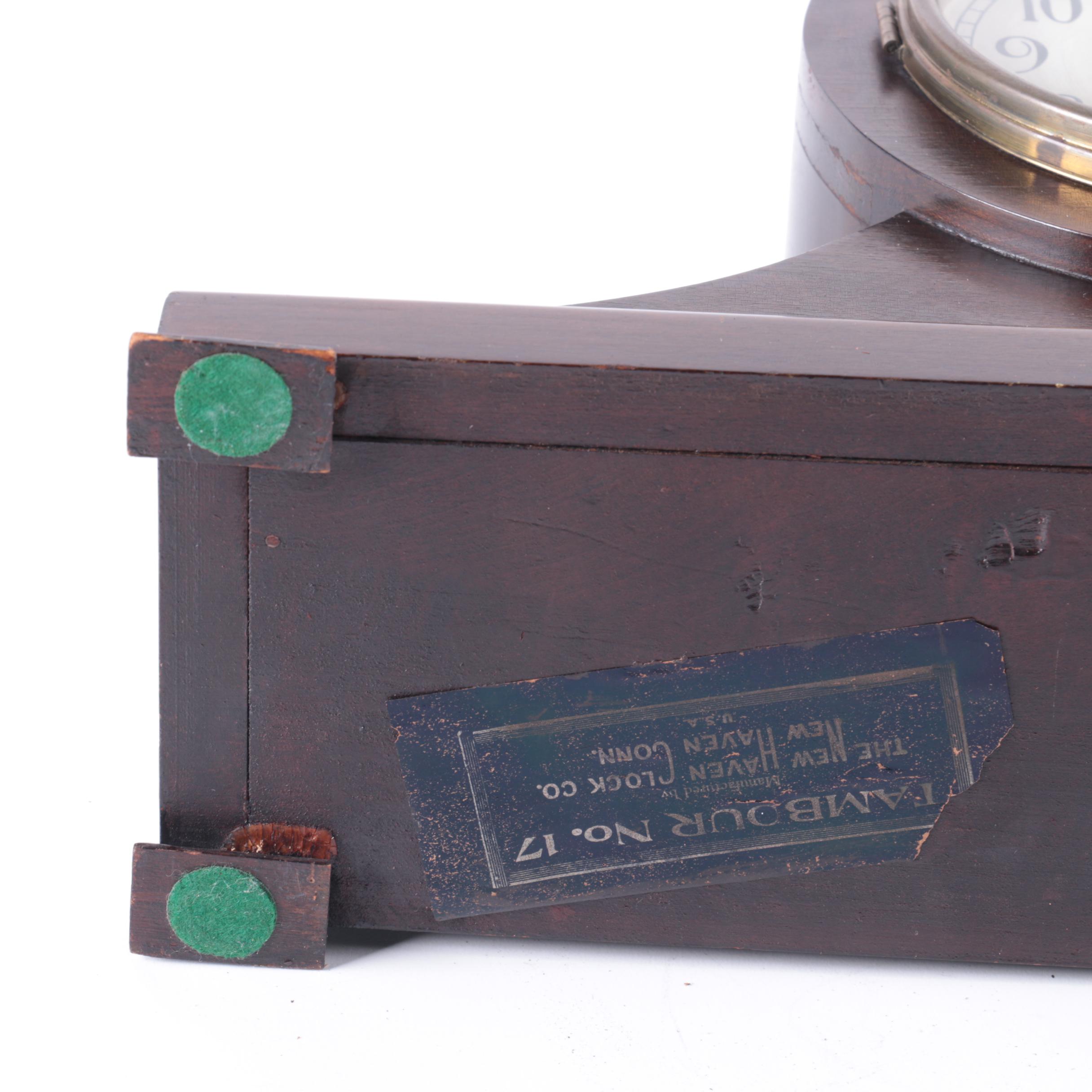 New Haven Clock Co. Mantel Clock