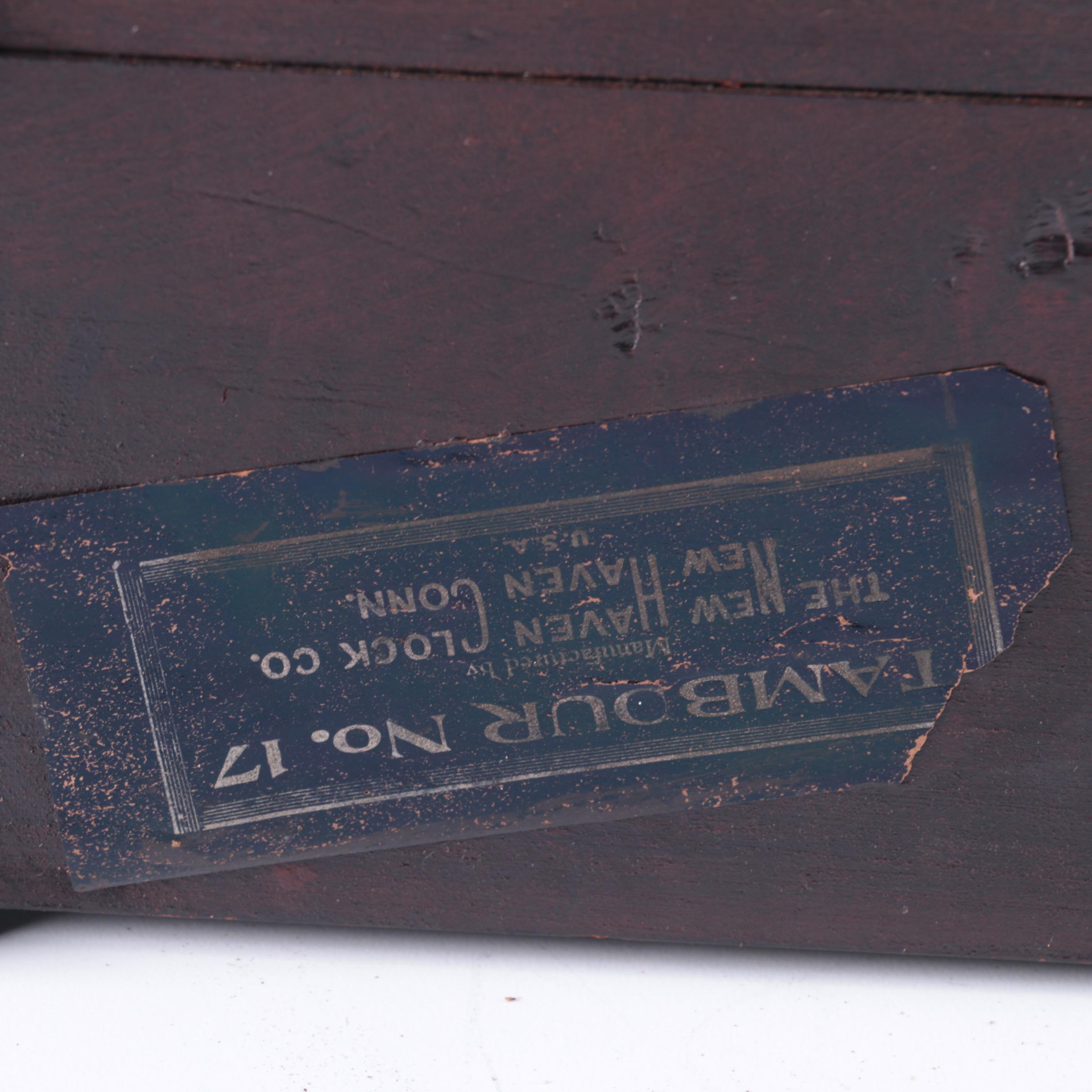 New Haven Clock Co. Mantel Clock