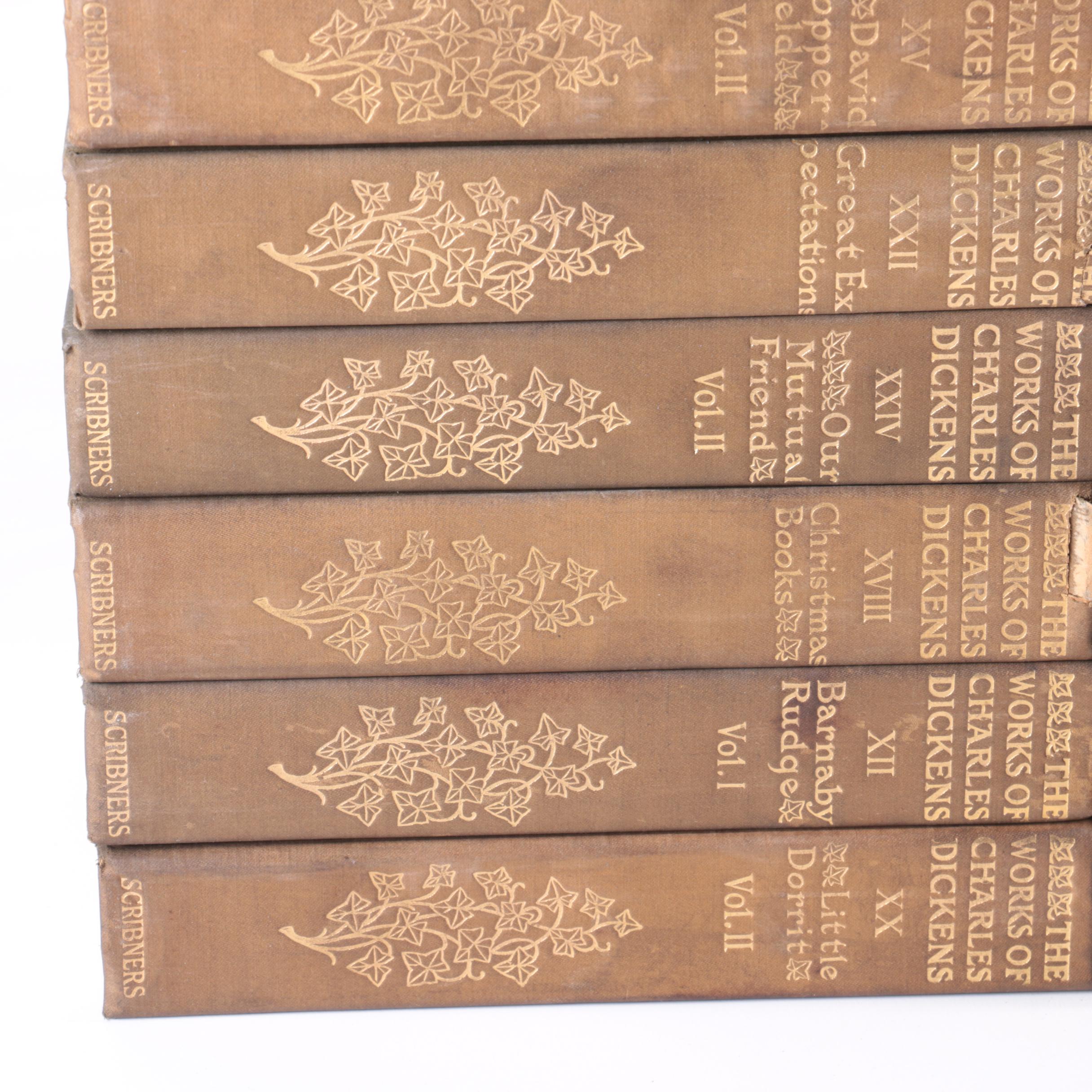 1907 "The Works of Charles Dickens" in Thirty-Eight Volumes