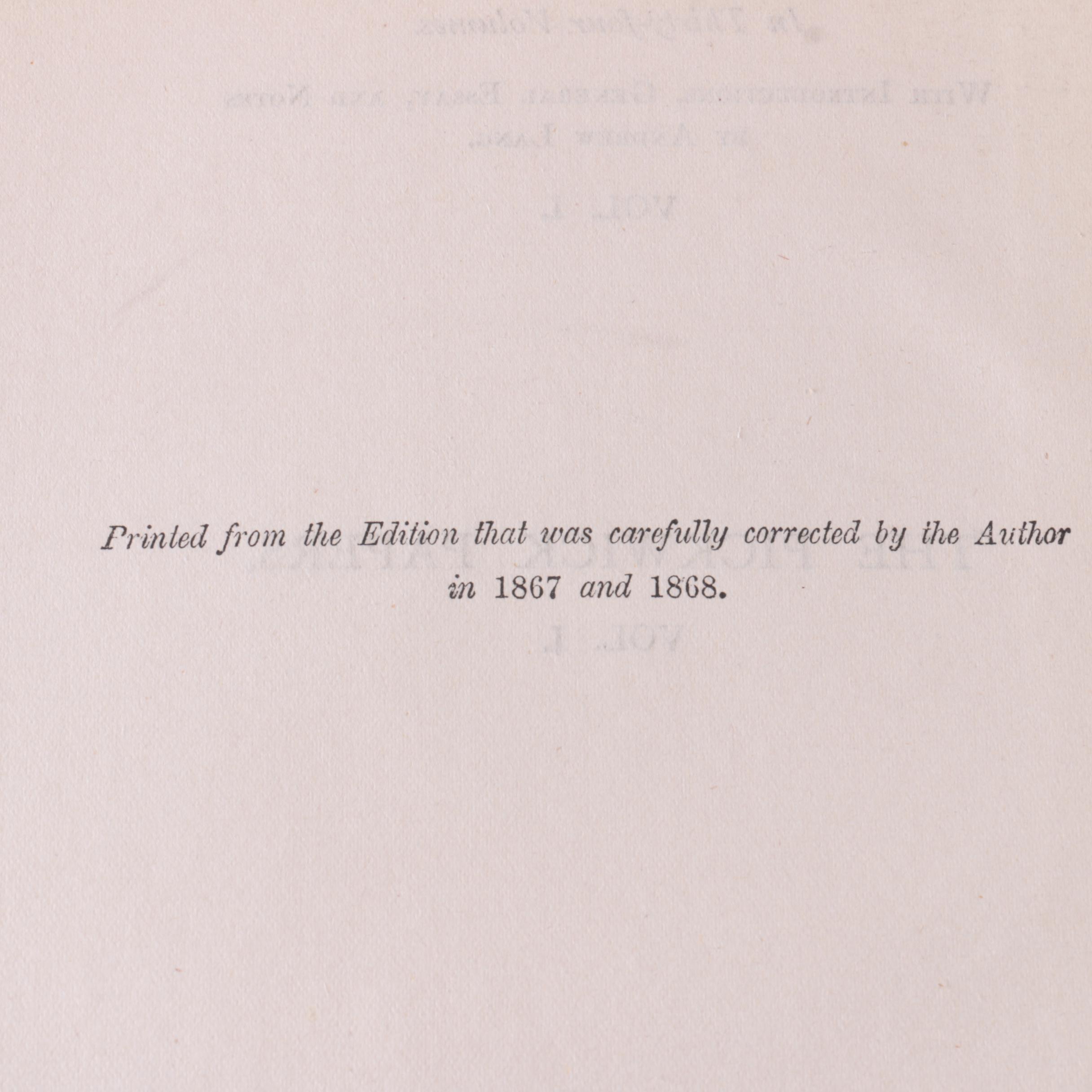 1907 "The Works of Charles Dickens" in Thirty-Eight Volumes