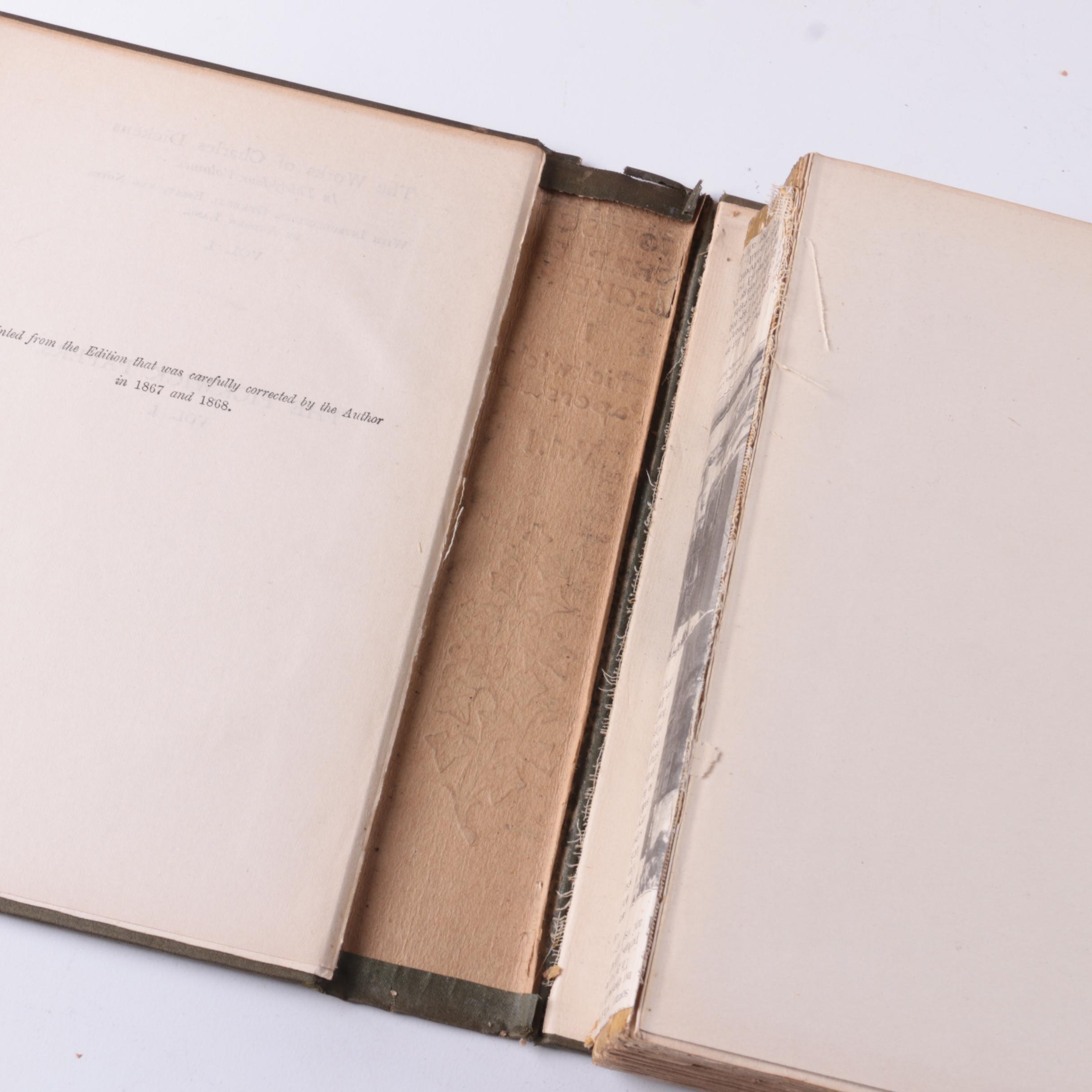 1907 "The Works of Charles Dickens" in Thirty-Eight Volumes