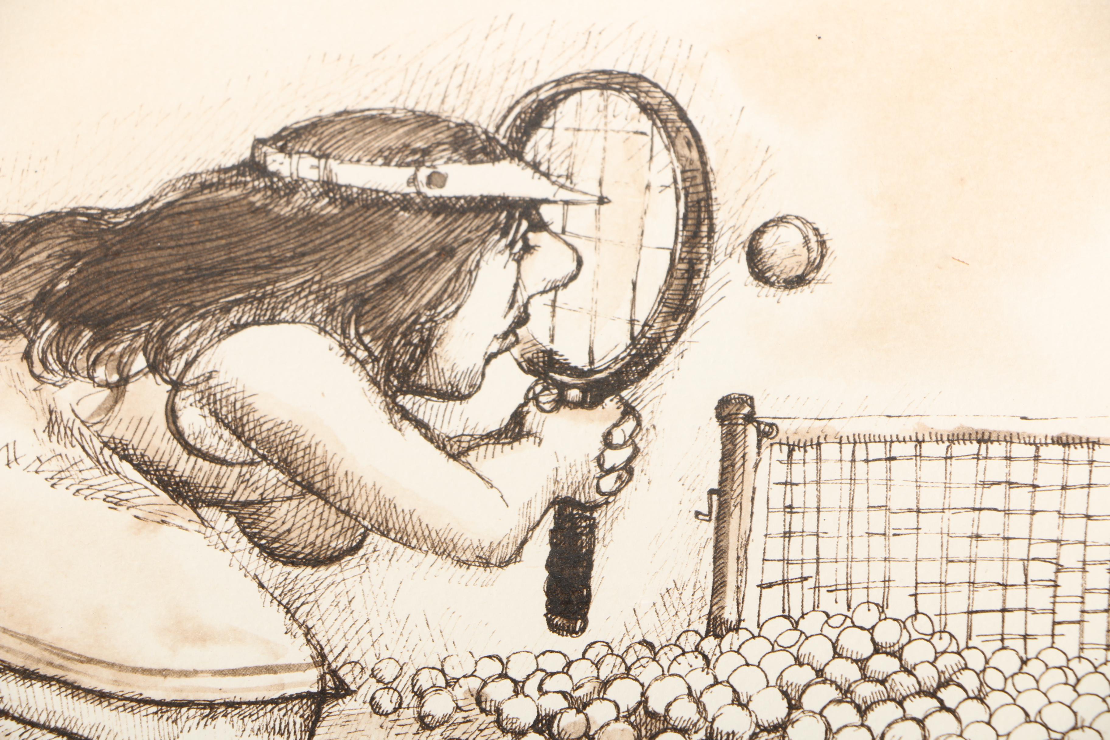 Halftone Prints After Gary Patterson's "The Lesson" and "The Broken Nail Crisis"