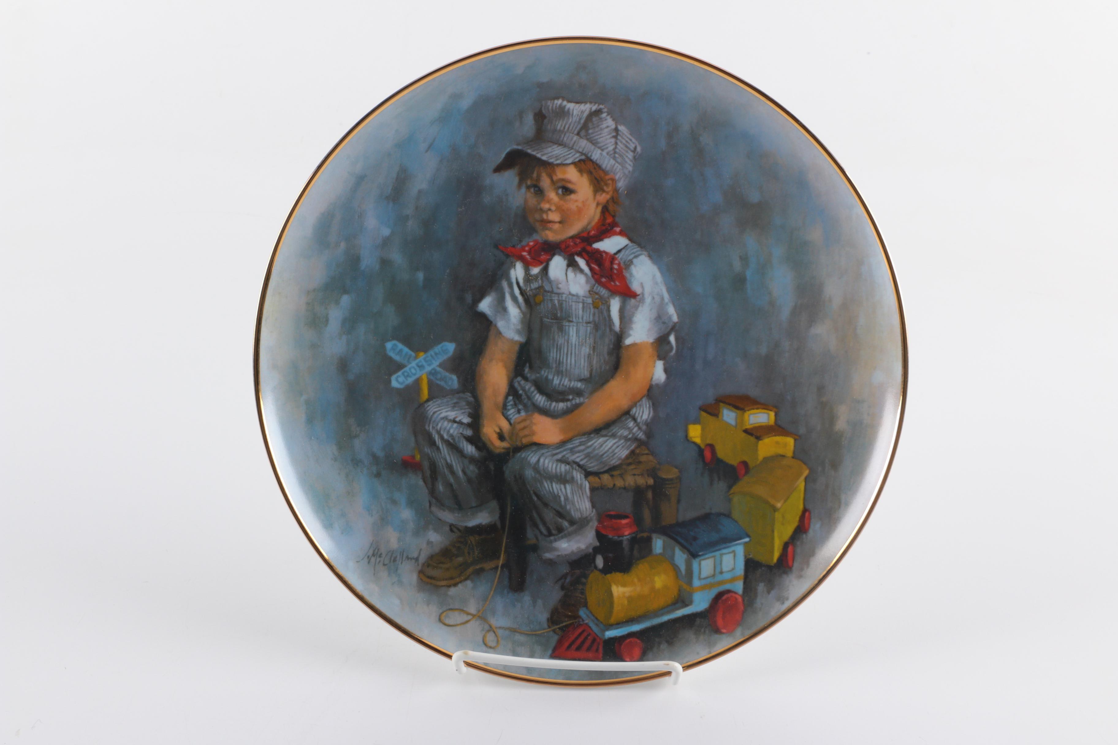 Vintage Porcelain Collector Plates