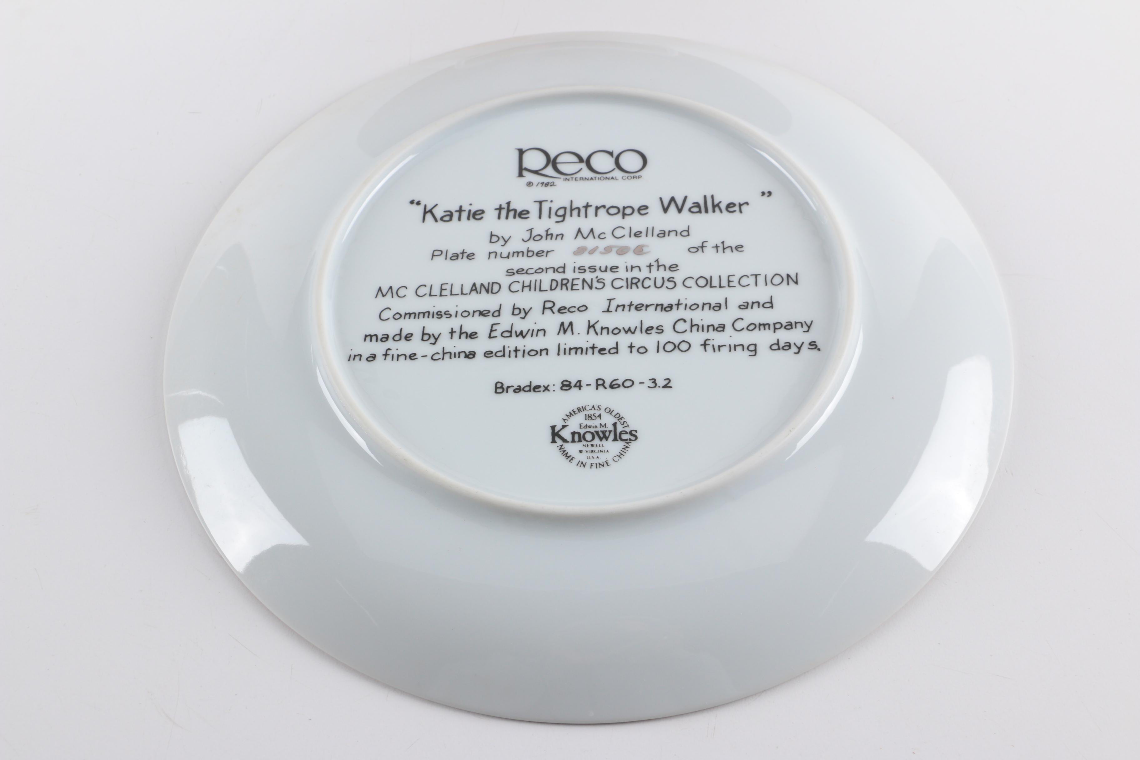 Vintage Porcelain Collector Plates