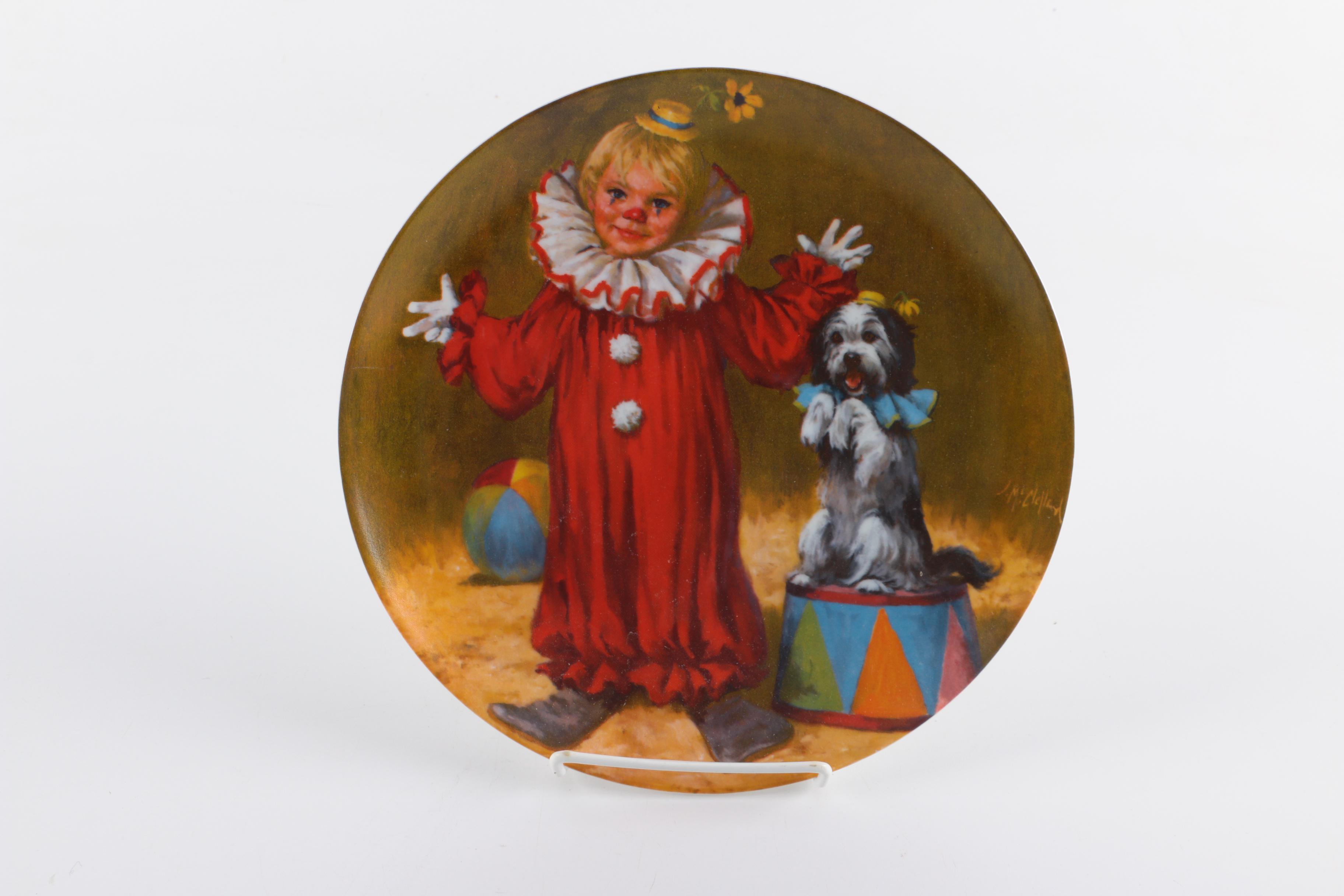 Vintage Porcelain Collector Plates