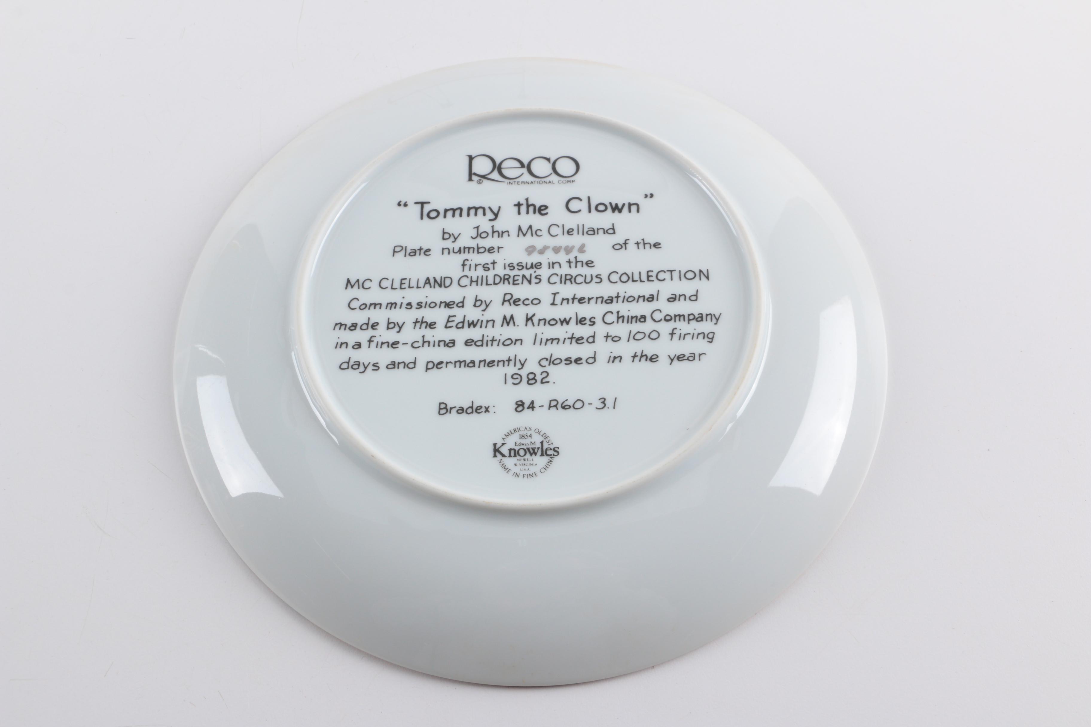 Vintage Porcelain Collector Plates