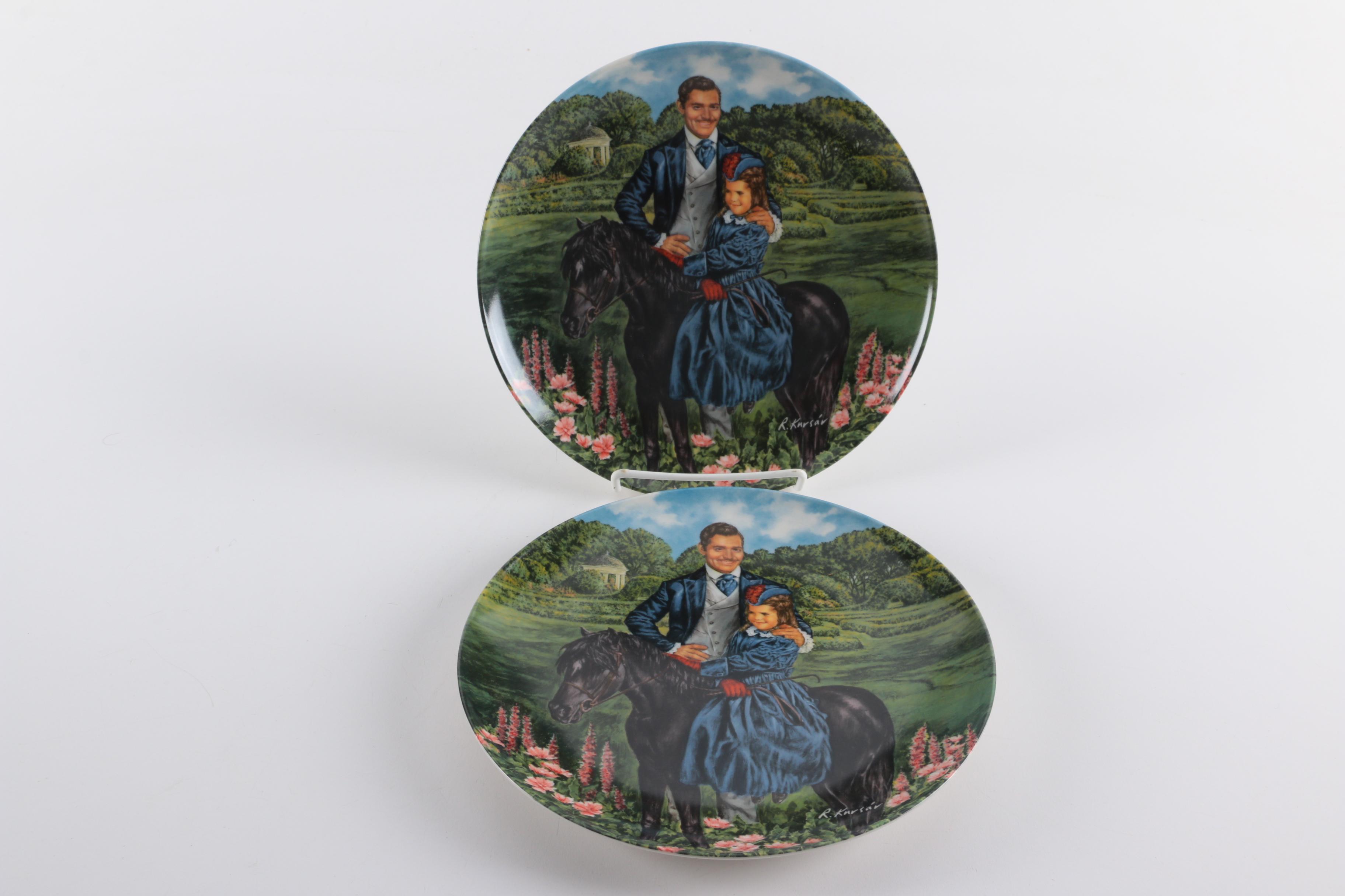 Vintage Porcelain Collector Plates