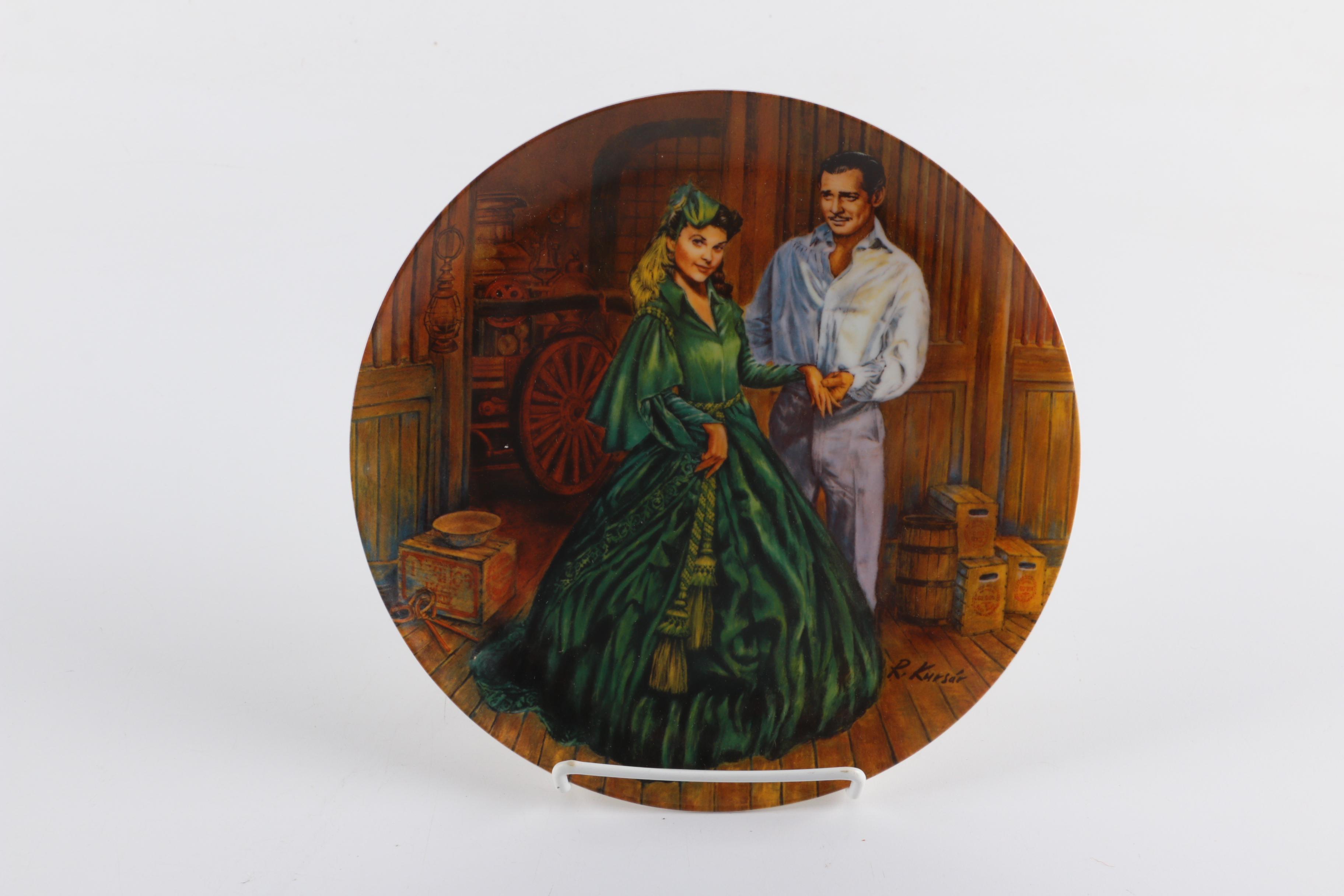 Vintage Porcelain Collector Plates