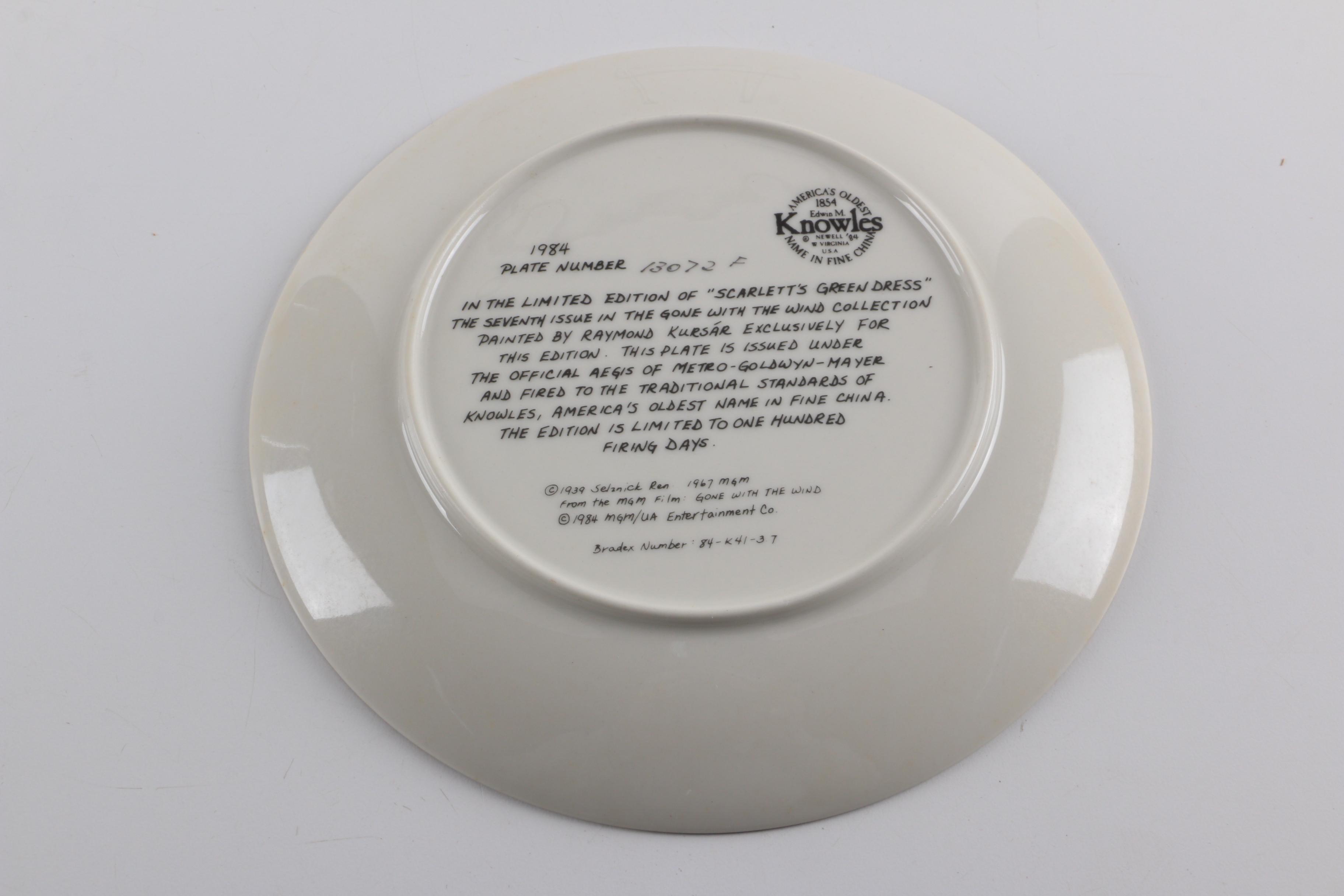 Vintage Porcelain Collector Plates