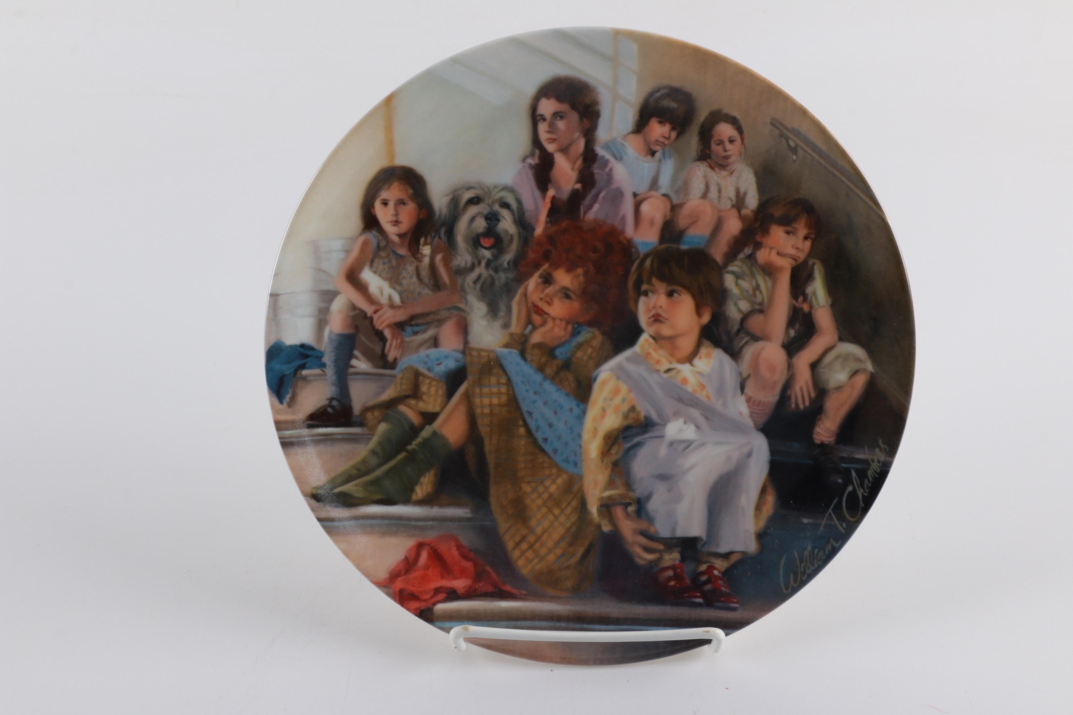 Vintage Porcelain Collector Plates