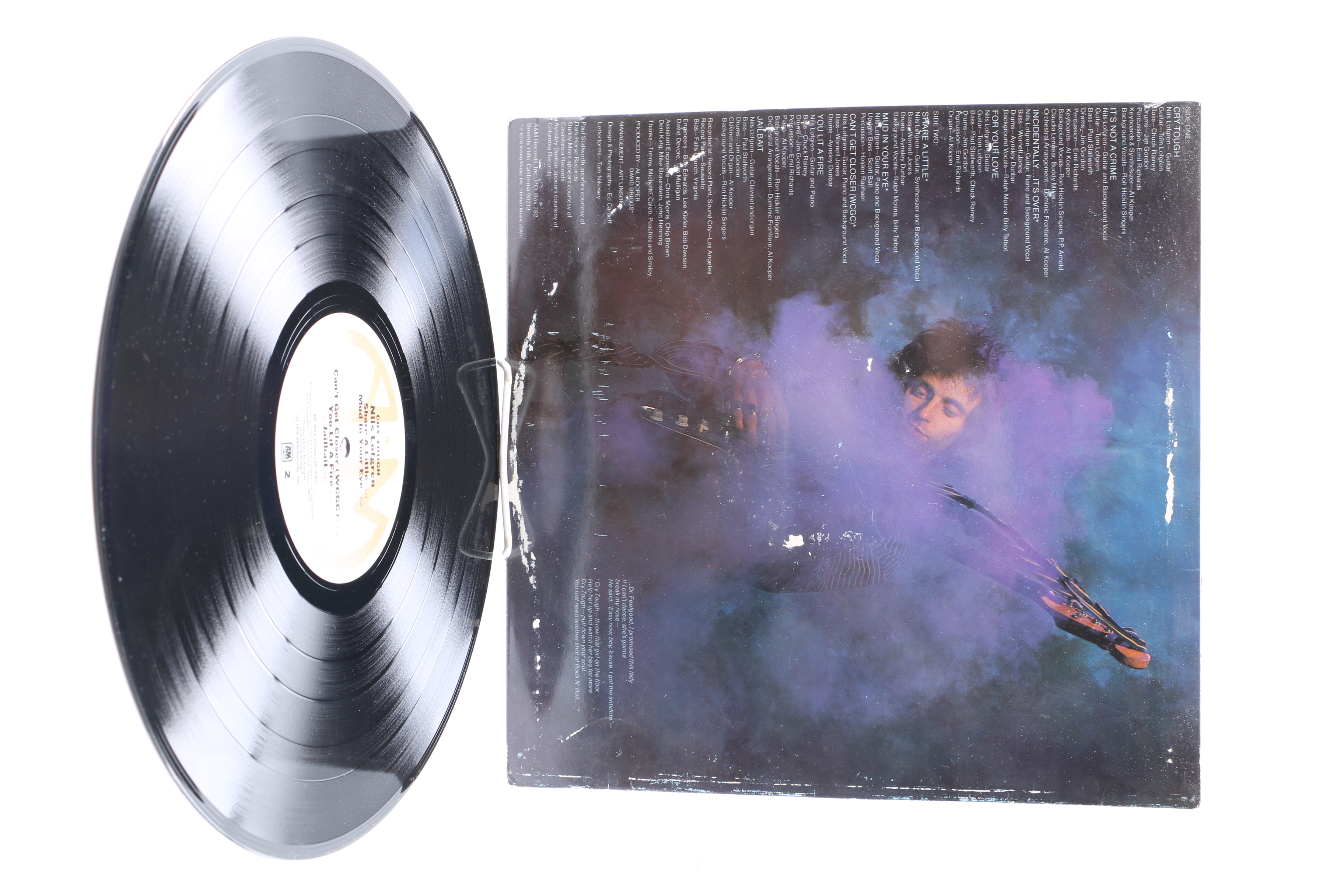 Nils Lofgren LPs Including "Night Fades Away" & "Cry Tough"