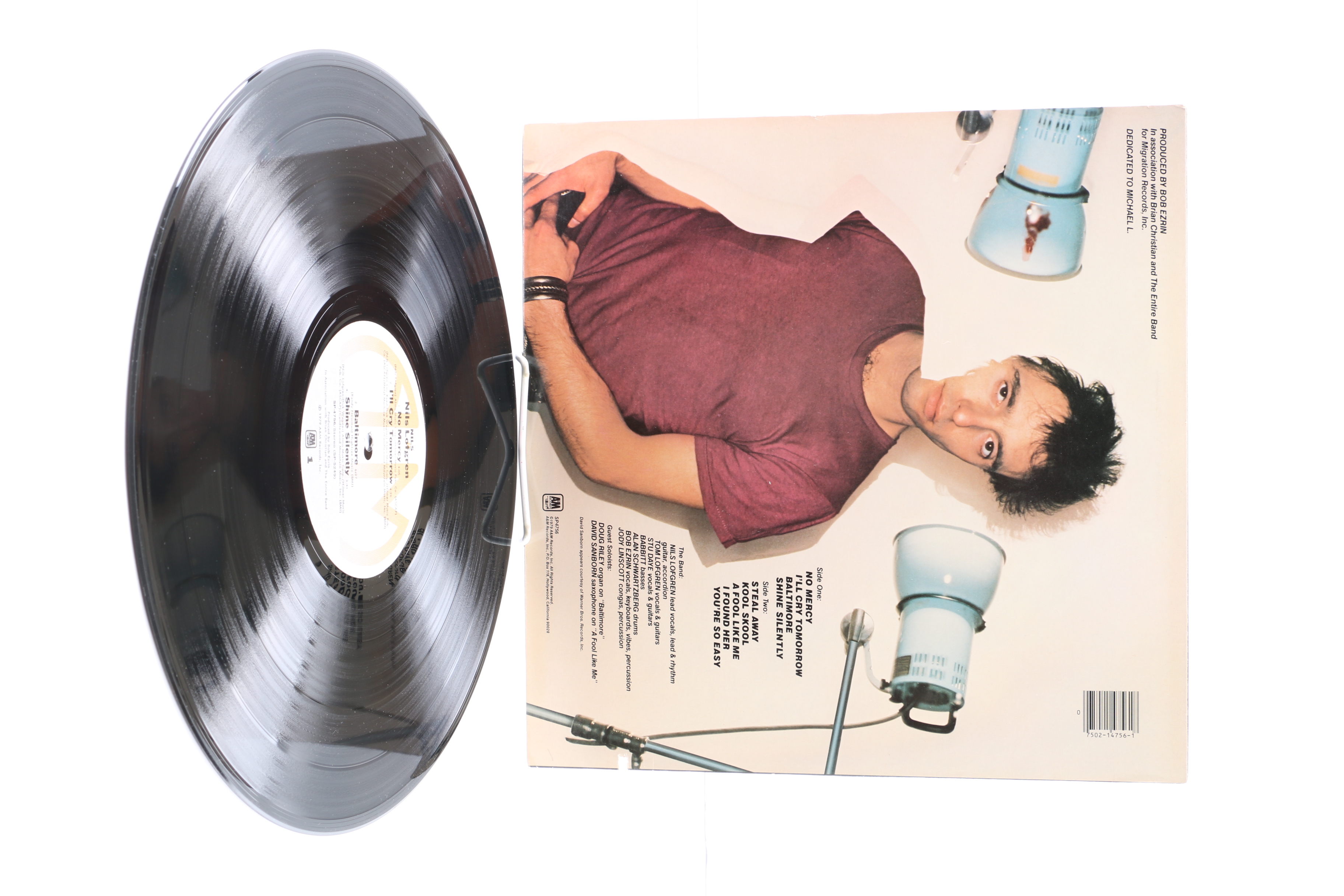 Nils Lofgren LPs Including "Night Fades Away" & "Cry Tough"