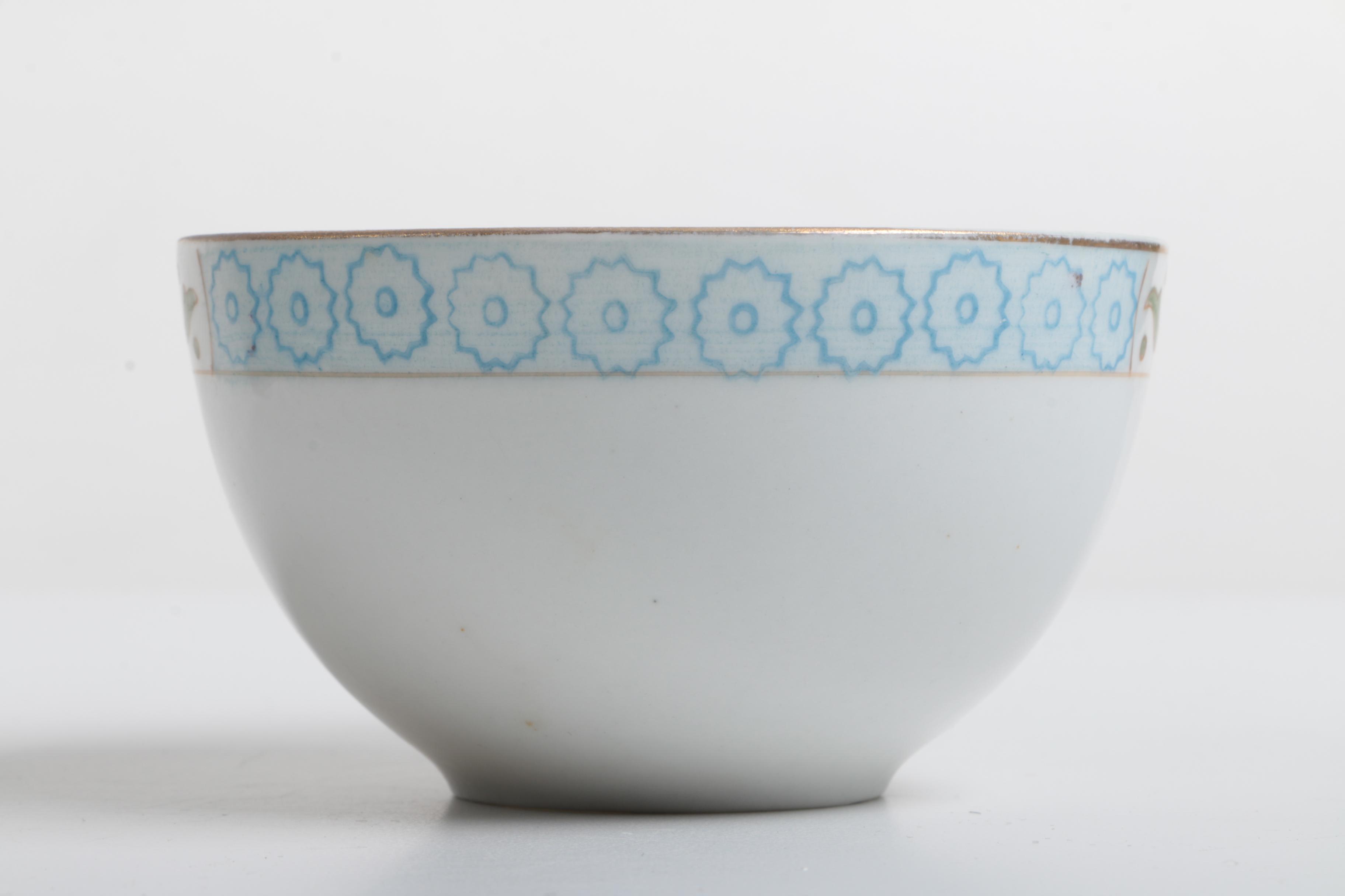 Vintage Porcelain Teacups Featuring Ansley