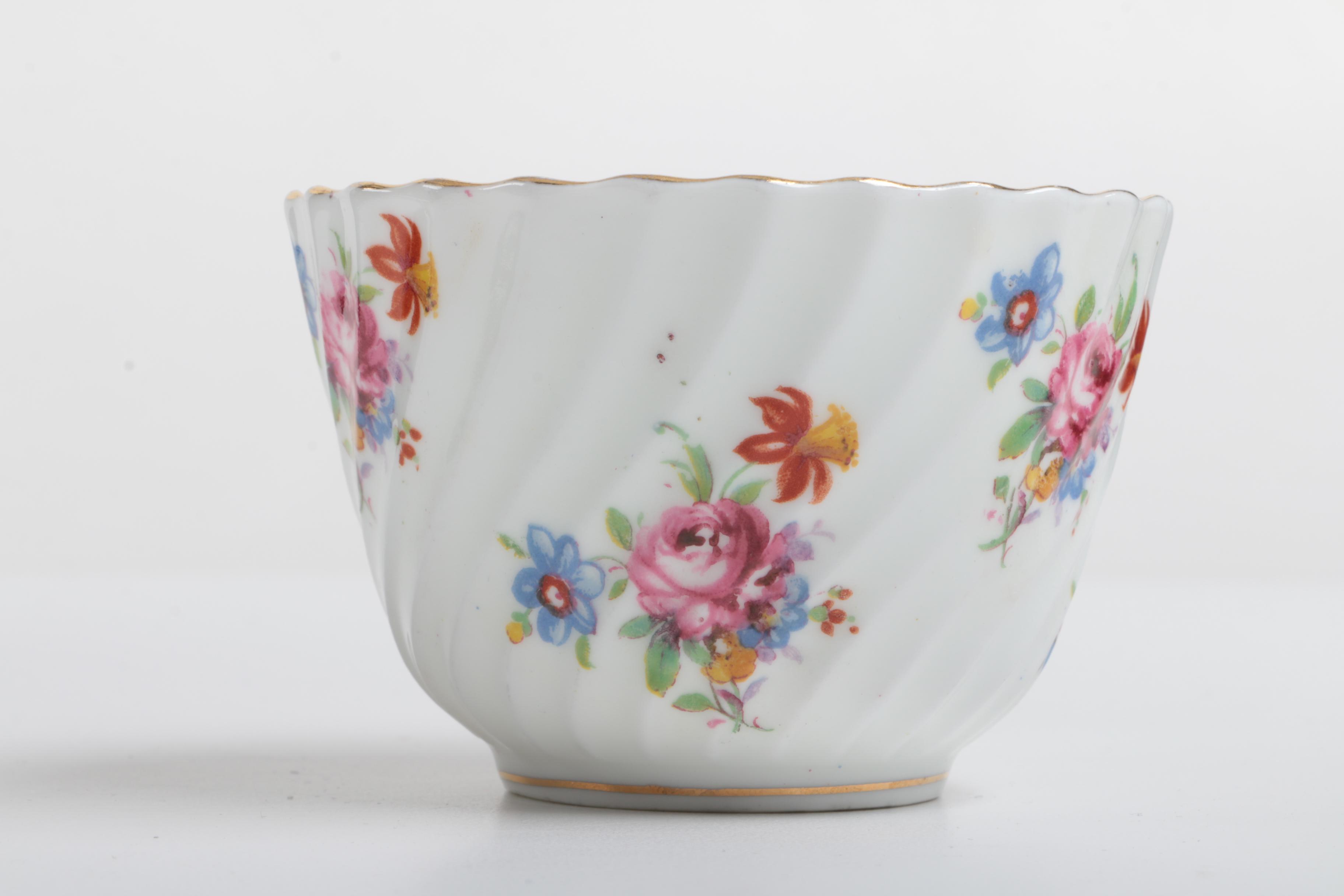Vintage Porcelain Teacups Featuring Ansley