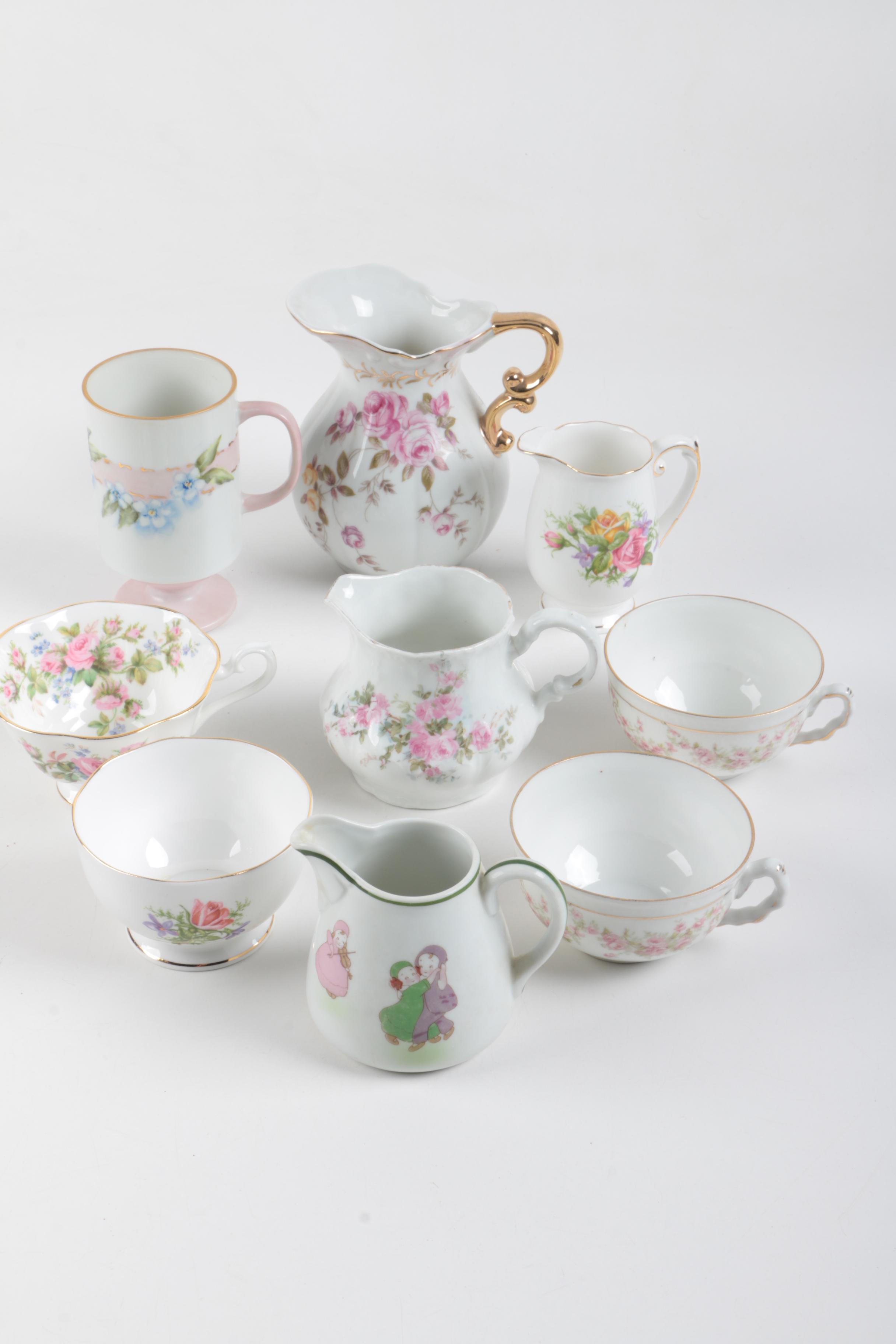 Porcelain Tableware Featuring