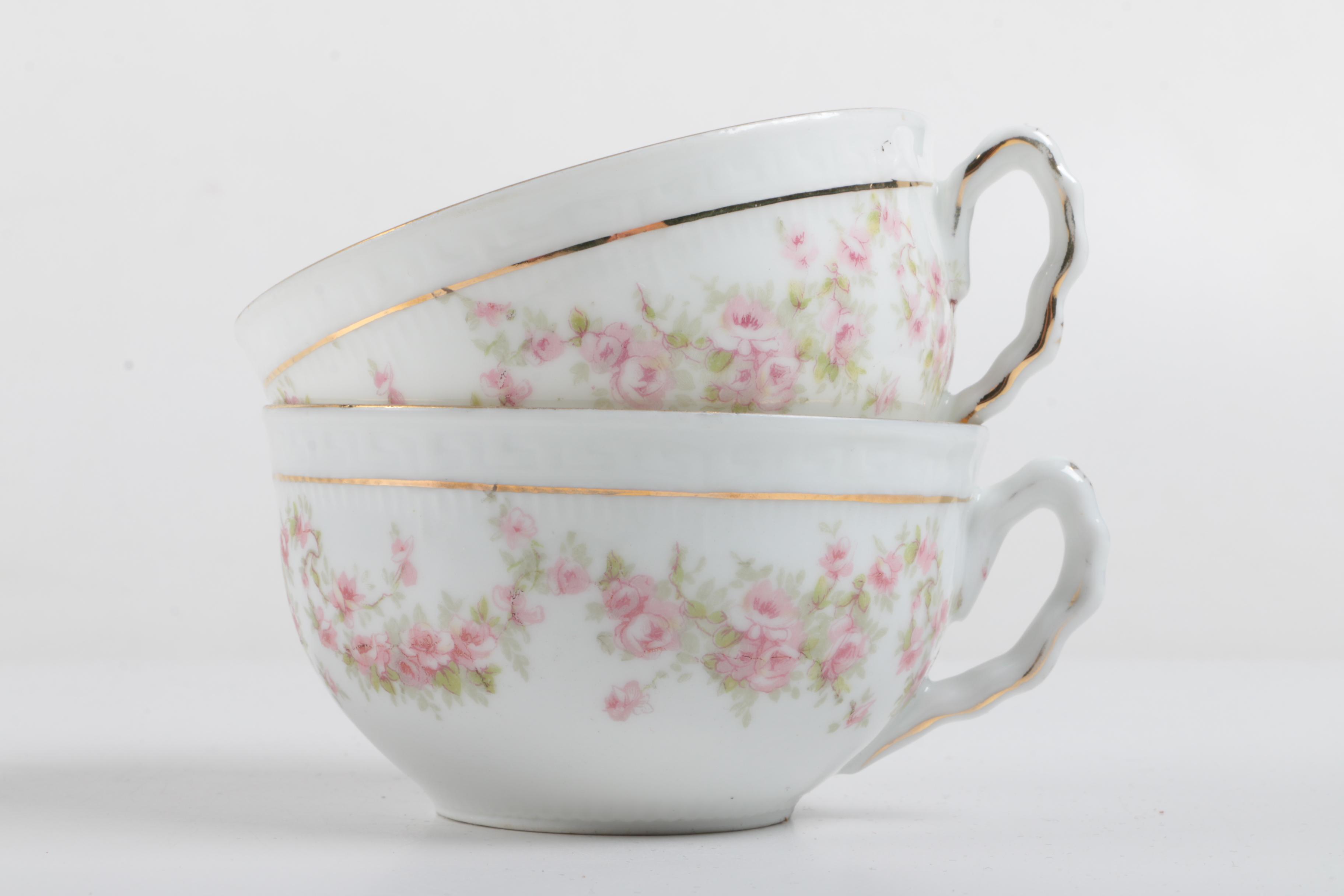Porcelain Tableware Featuring