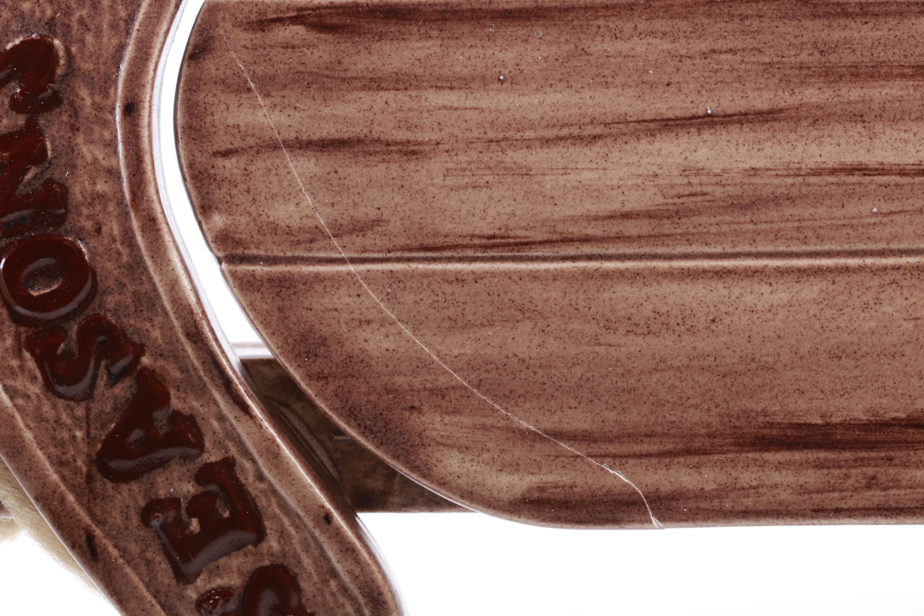 Vintage Dog and Cat Santa Figurines with Sled