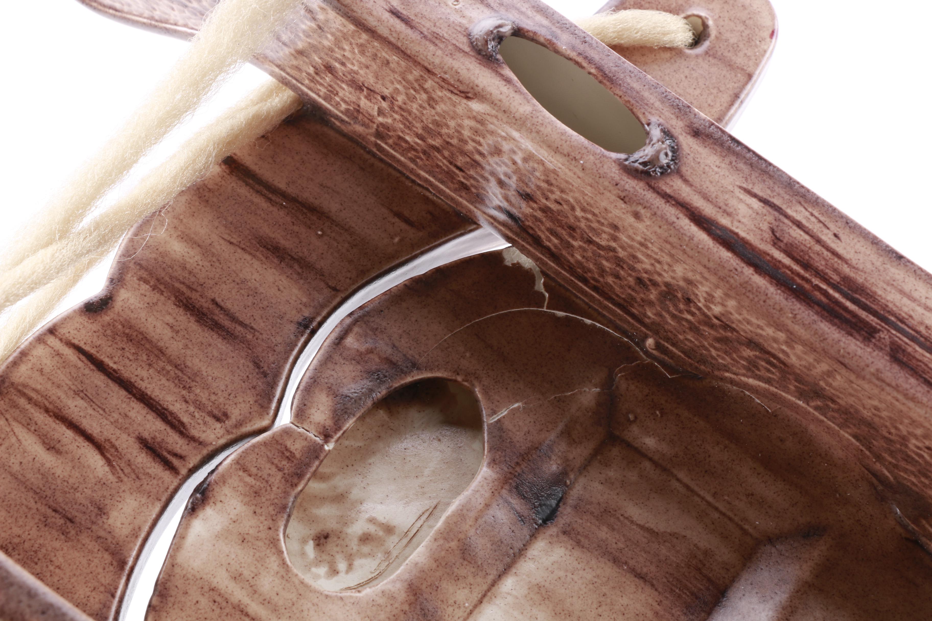 Vintage Dog and Cat Santa Figurines with Sled