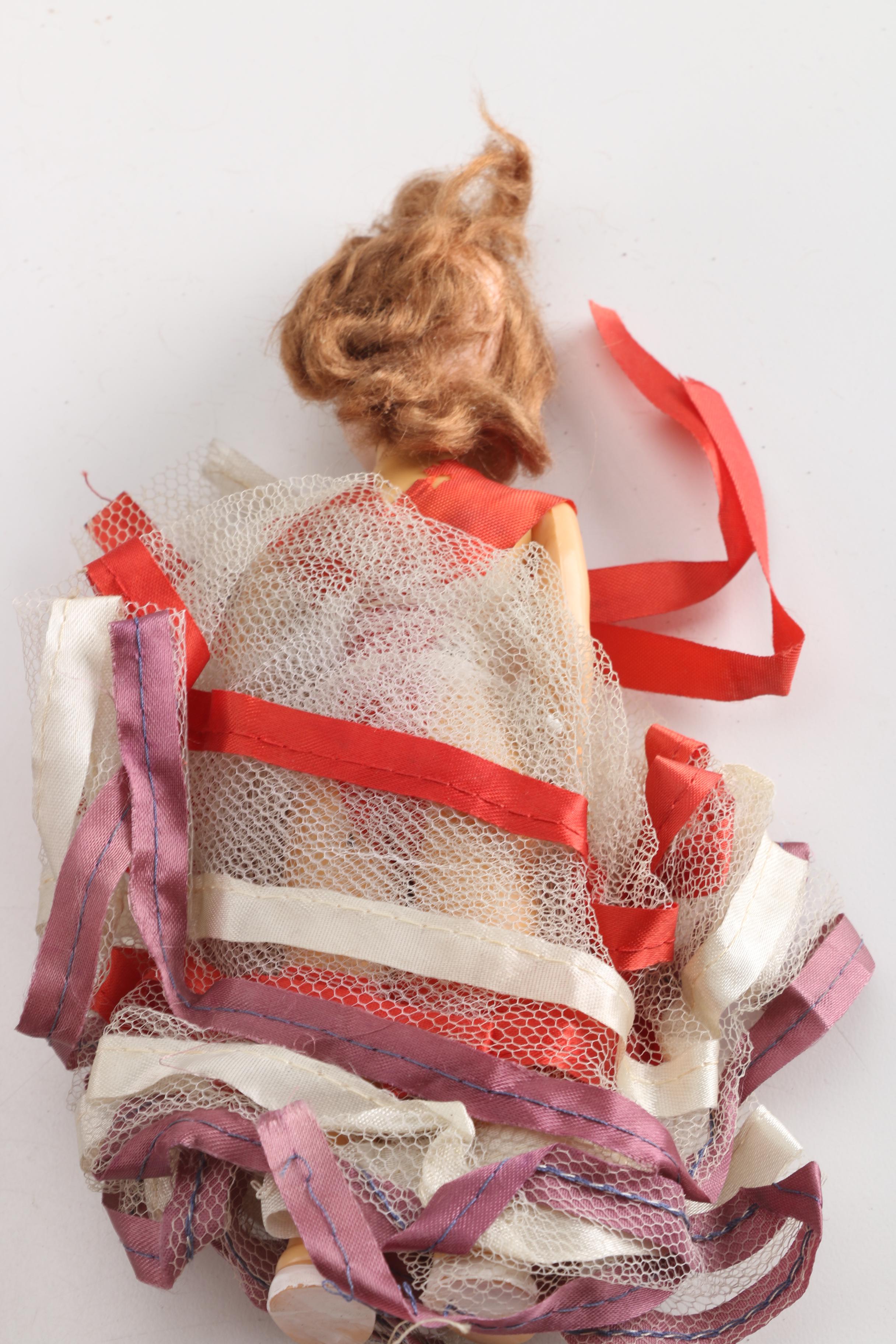 Vintage Brunette Doll