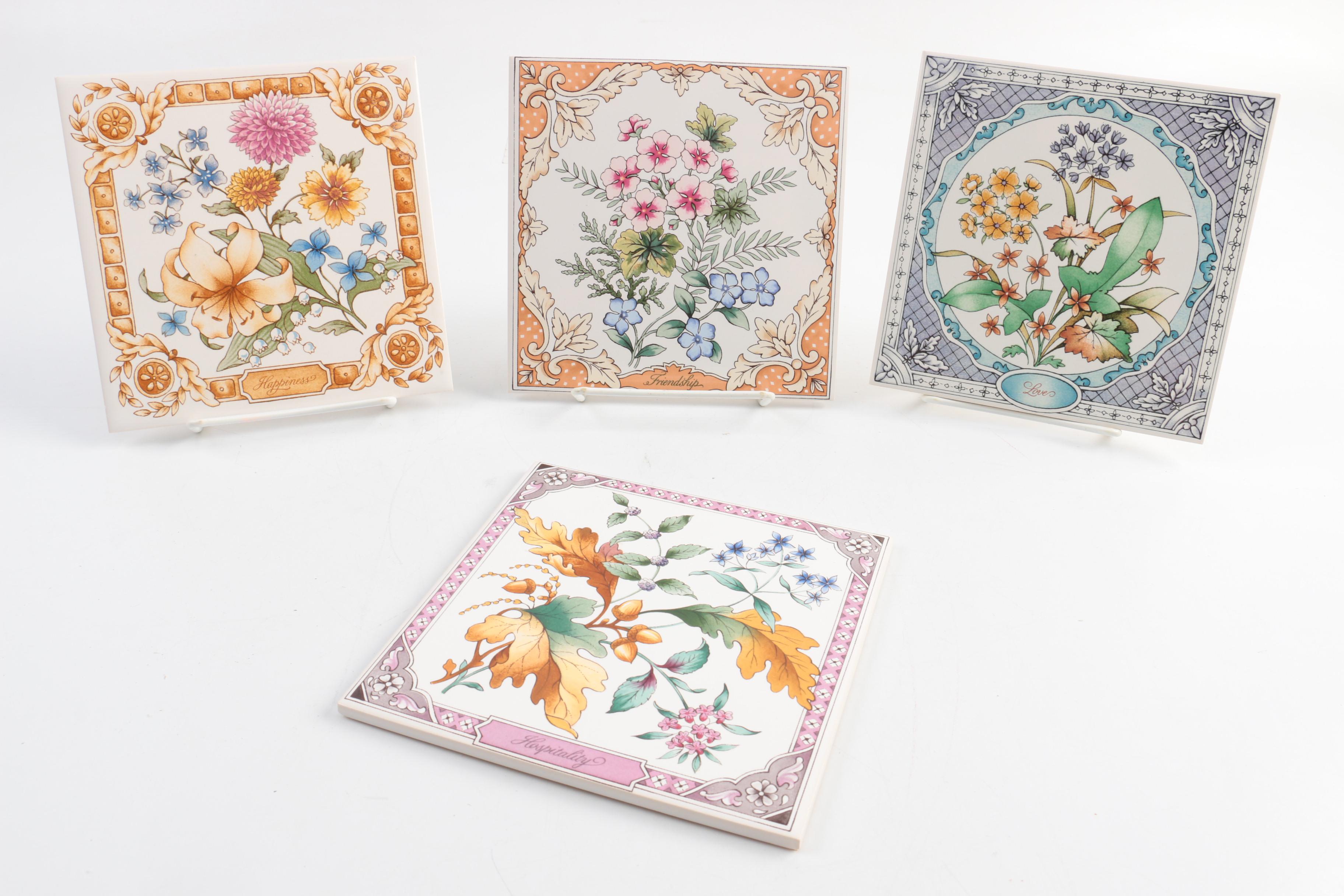 Avon Ceramic Tiles and William A. Rogers Ltd. Trivets