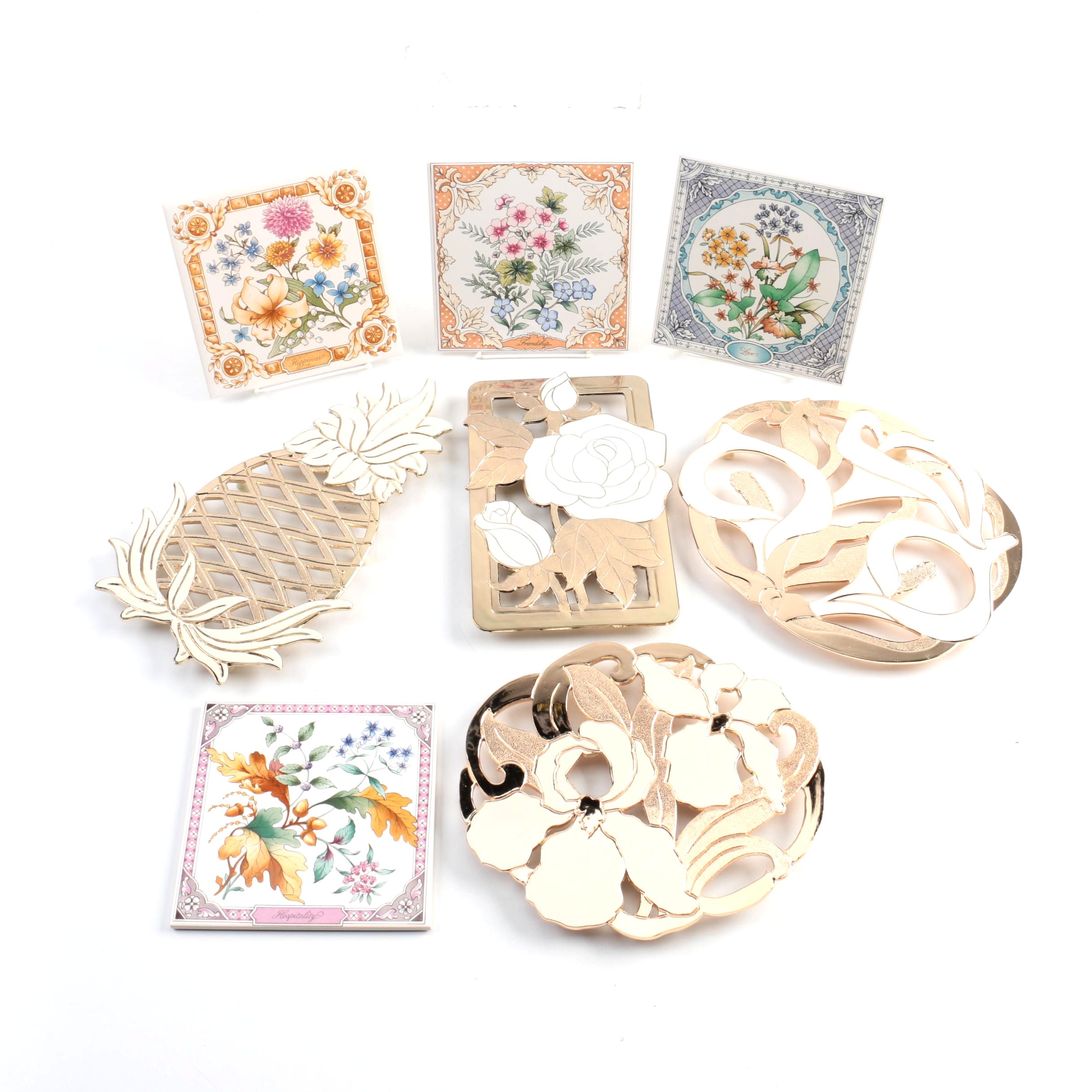 Avon Ceramic Tiles and William A. Rogers Ltd. Trivets