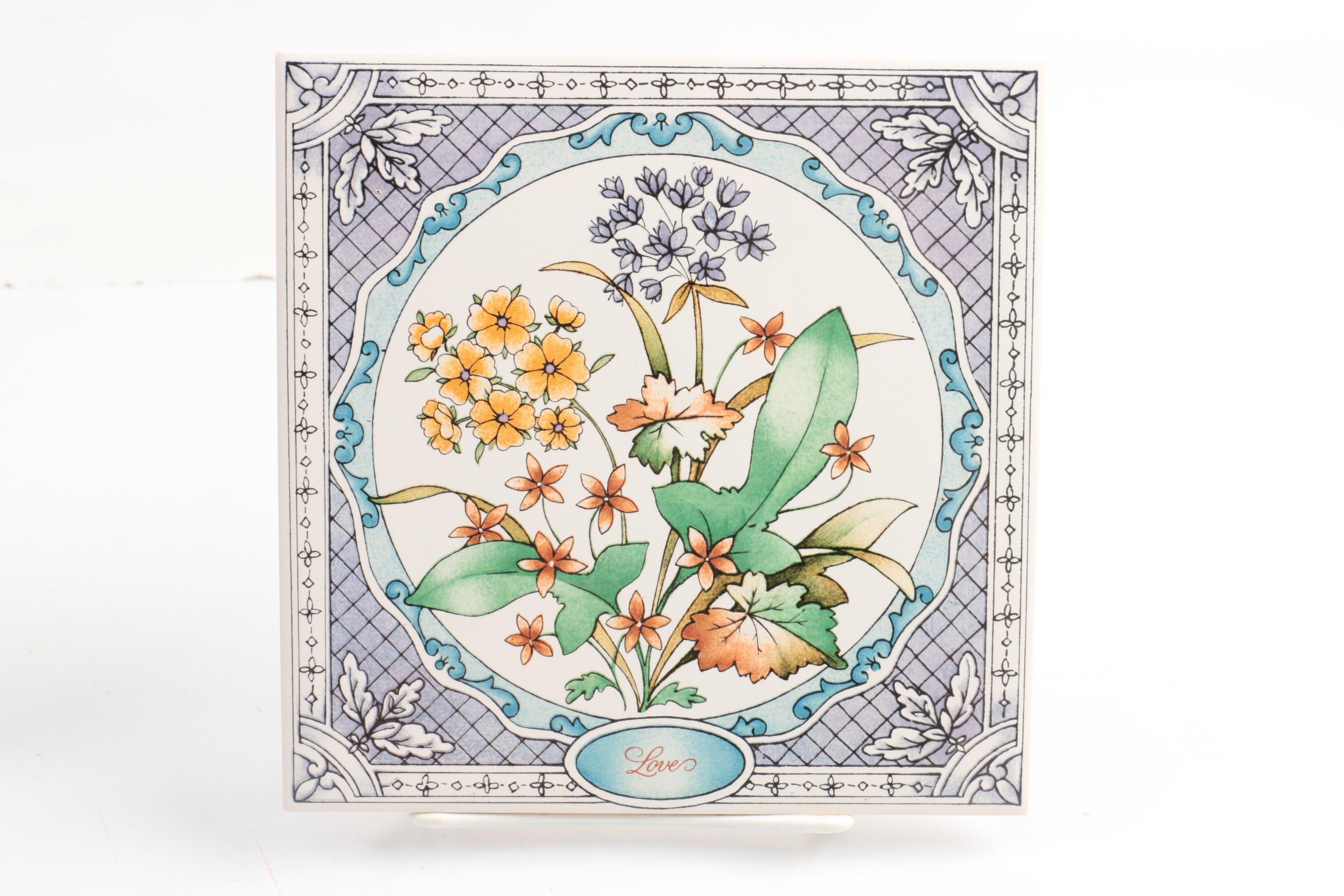 Avon Ceramic Tiles and William A. Rogers Ltd. Trivets