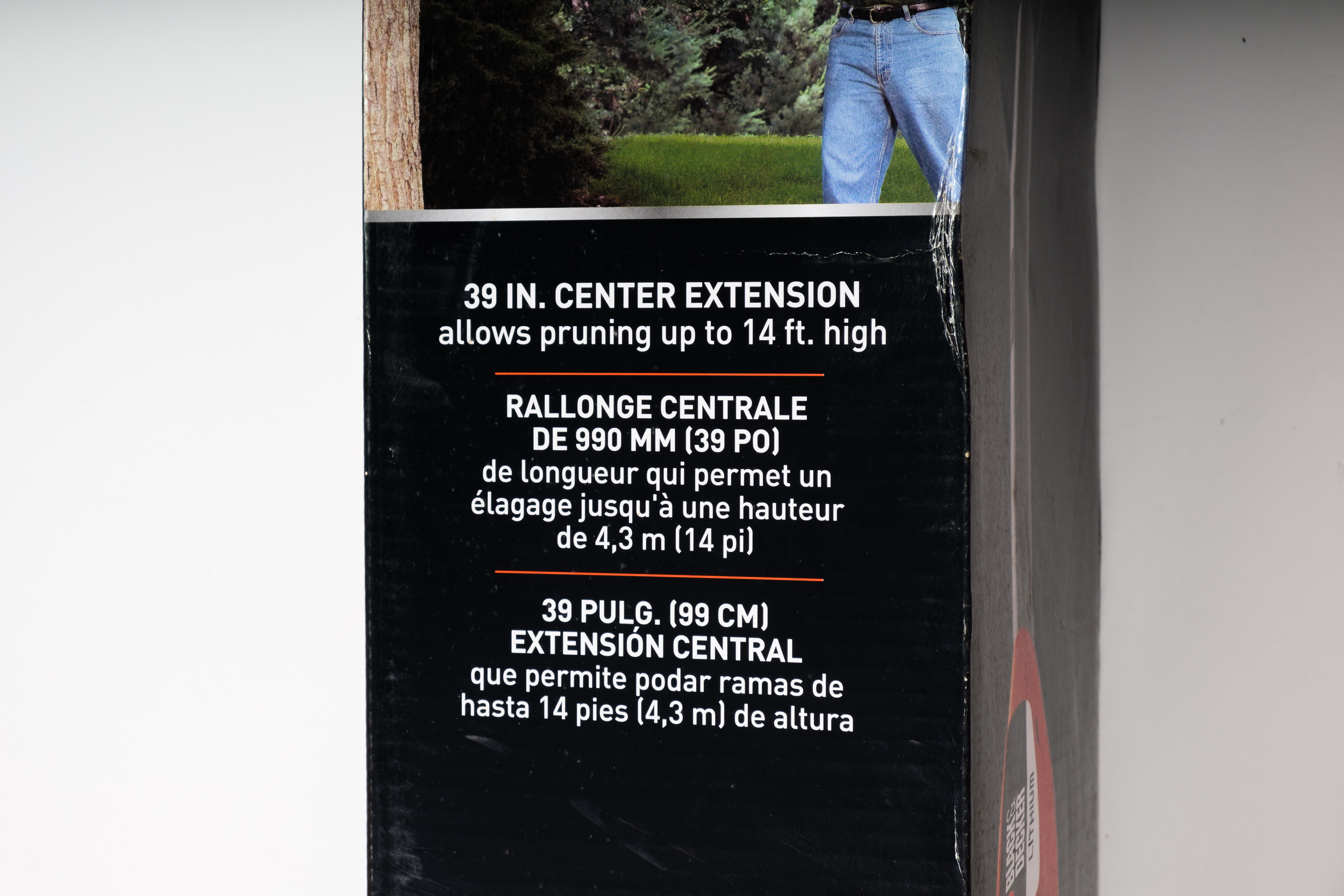 Black & Decker Battery Powered Pole Saw and Alligator Garden Loppers