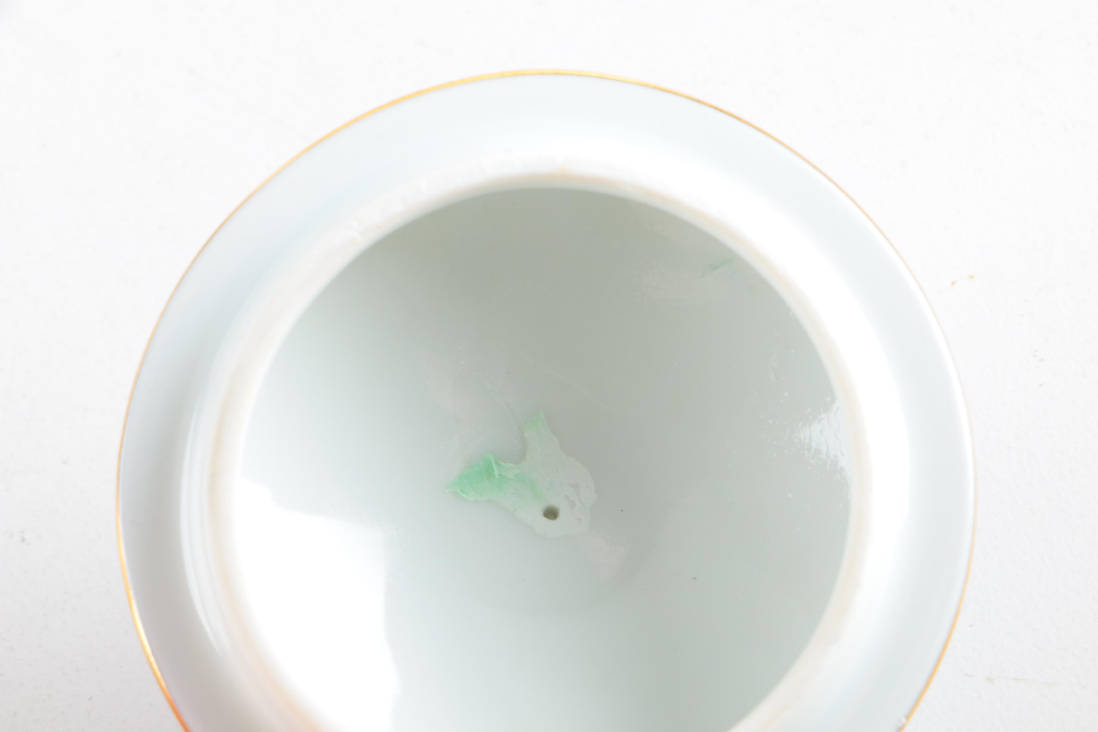 LEC-Leclair Limoges Porcelain Coffee Service