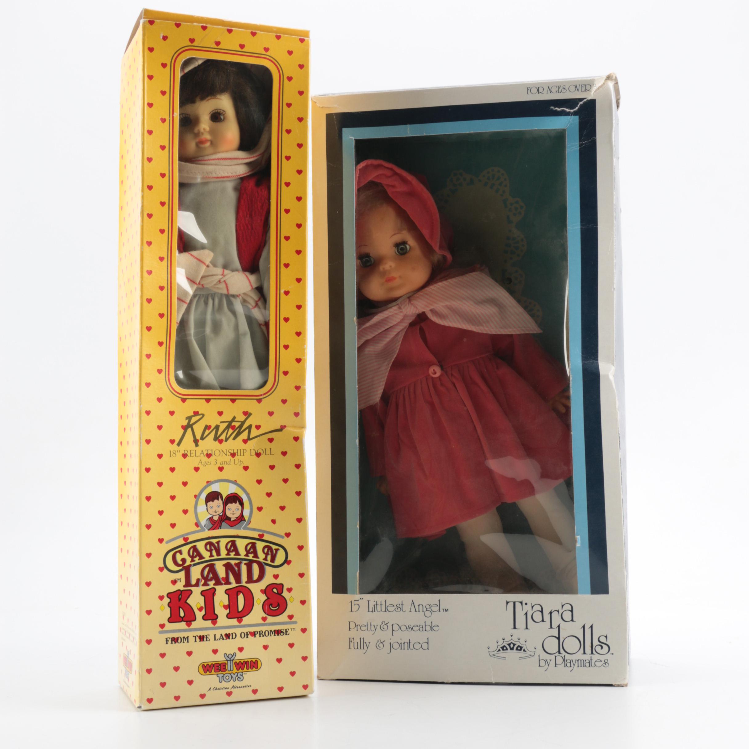 Vintage Vinyl Dolls Including "Ruth" from "Canaan Land Kids"