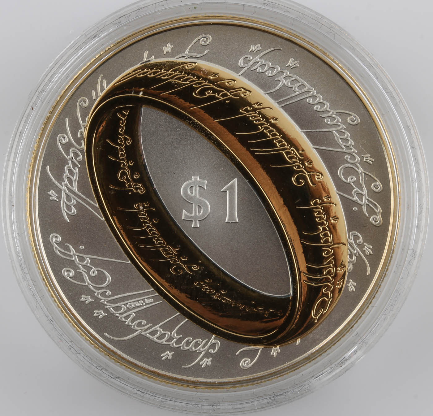 2003 New Zealand $1 Silver "Lord of the Rings" Coin