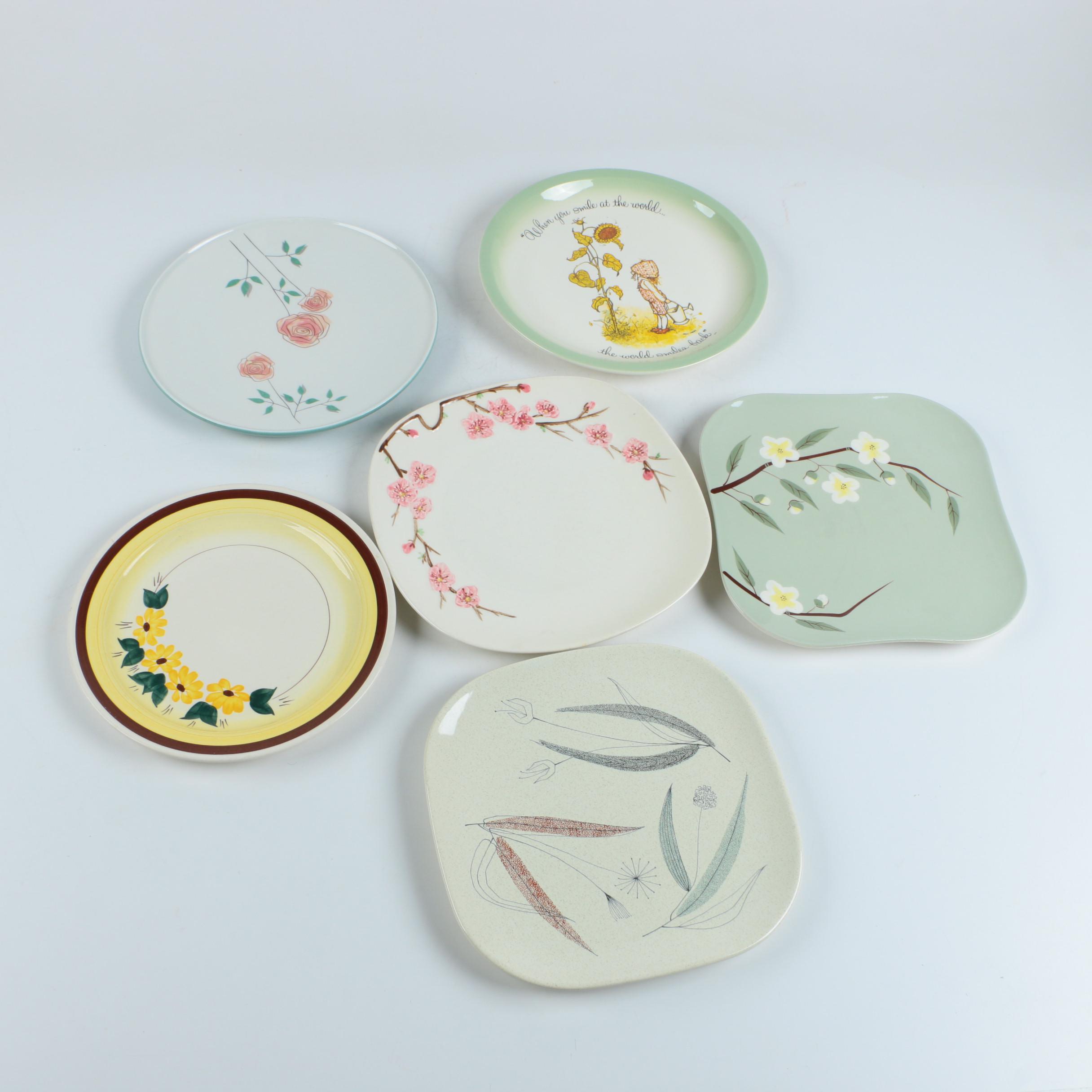 Vintage Ceramic Tableware Featuring Vernon Kilns
