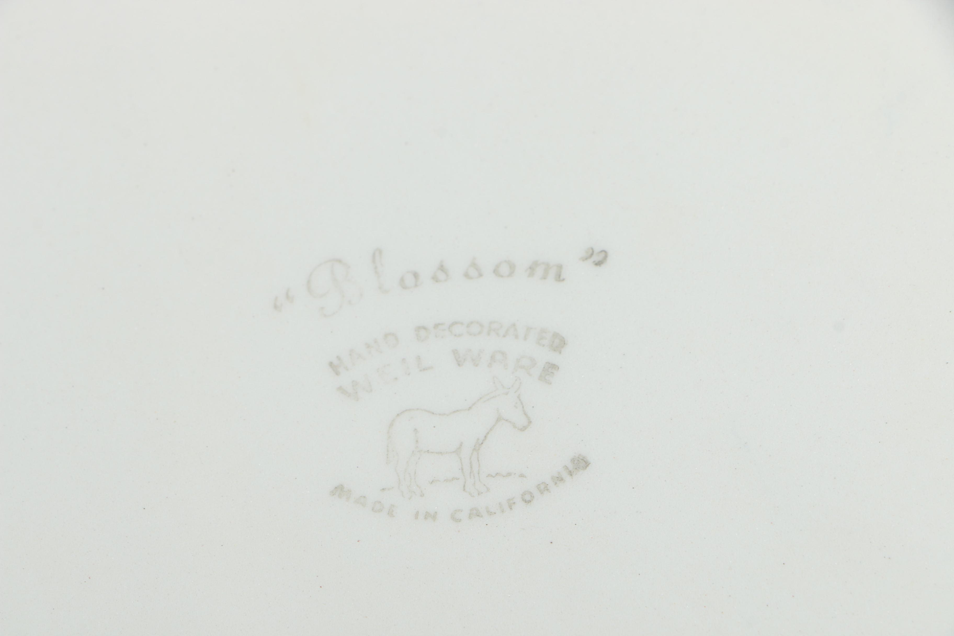 Vintage Ceramic Tableware Featuring Vernon Kilns