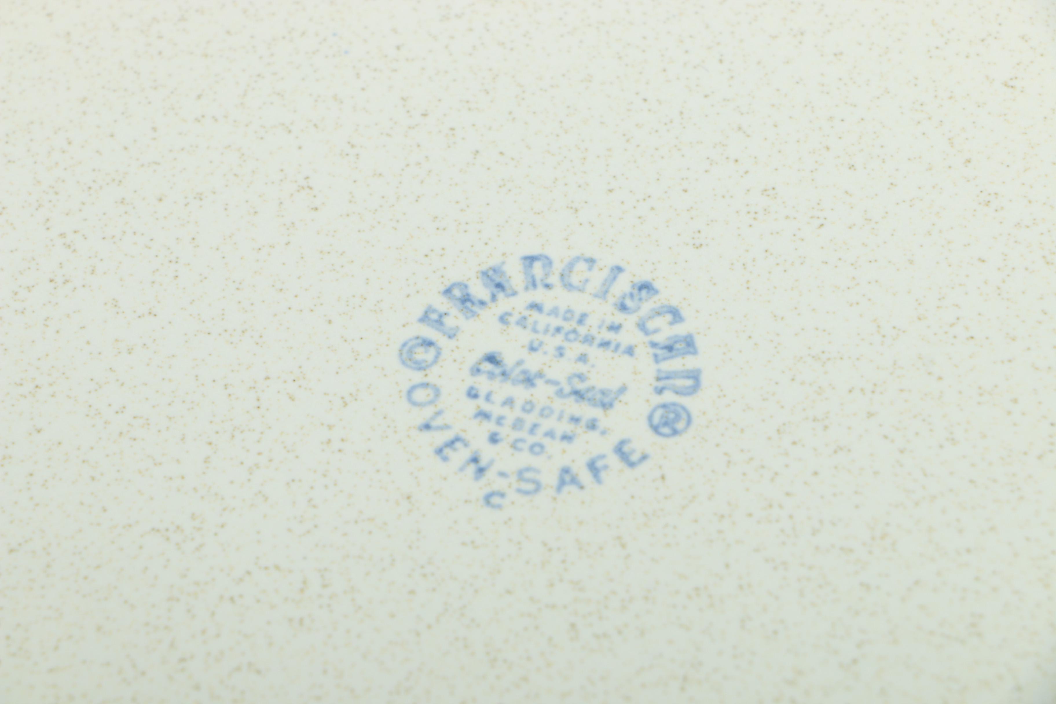 Vintage Ceramic Tableware Featuring Vernon Kilns