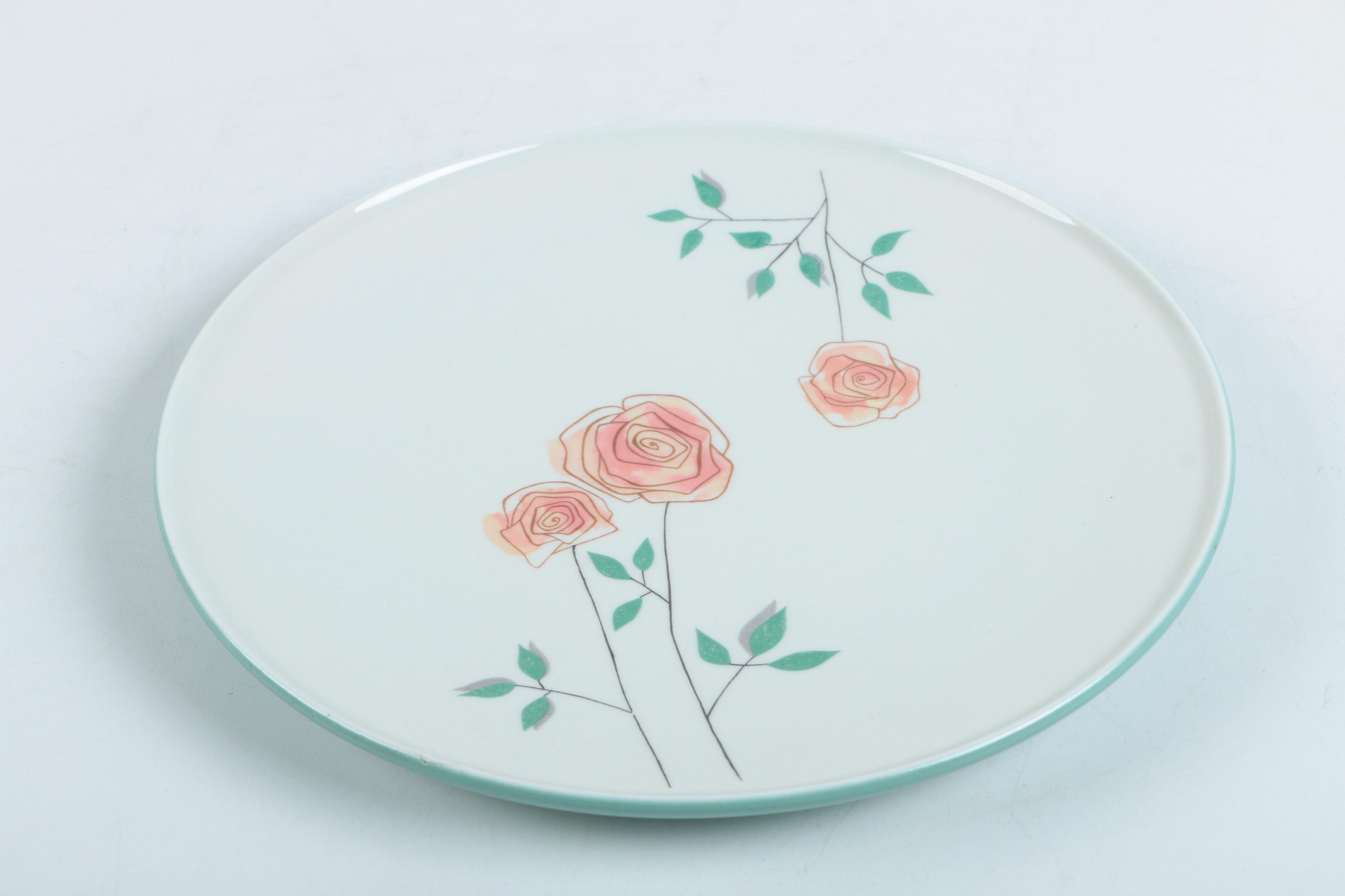 Vintage Ceramic Tableware Featuring Vernon Kilns